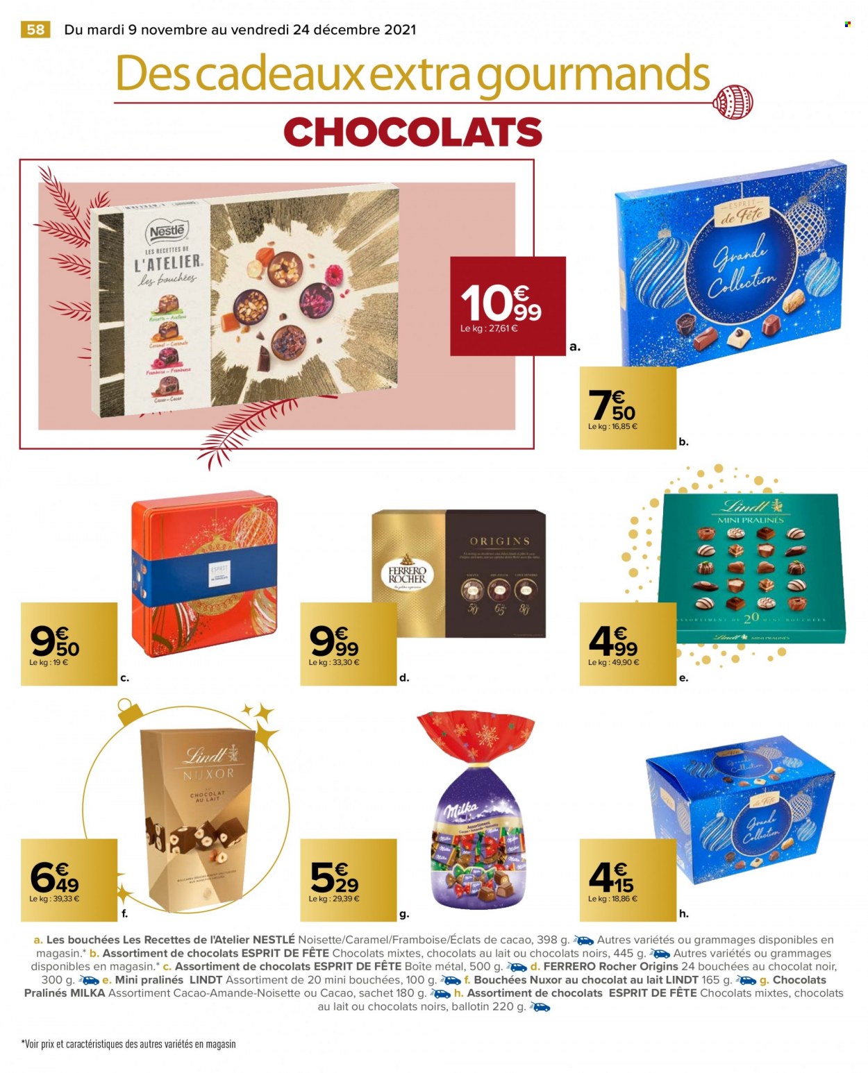 Catalogue Carrefour Hypermarchés - 09/11/2021 - 24/12/2021. Page 58