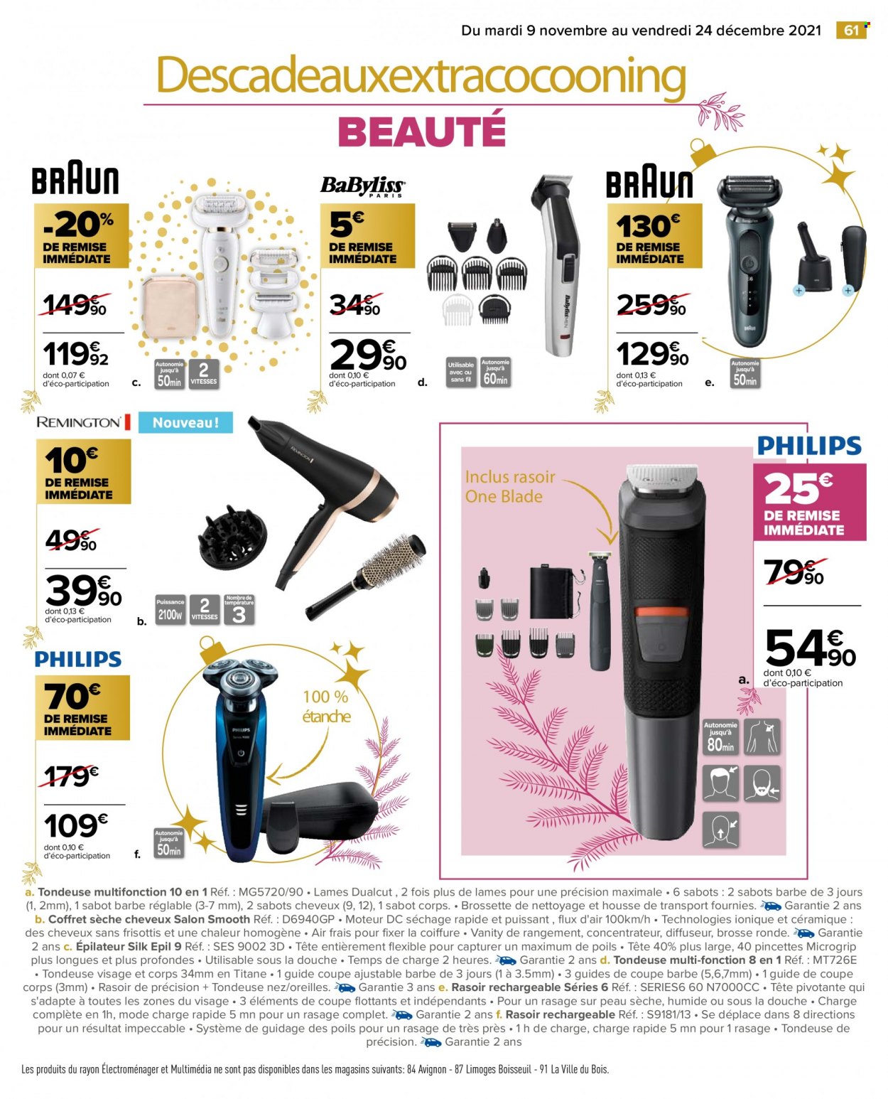 Catalogue Carrefour Hypermarchés - 09/11/2021 - 24/12/2021. Page 61