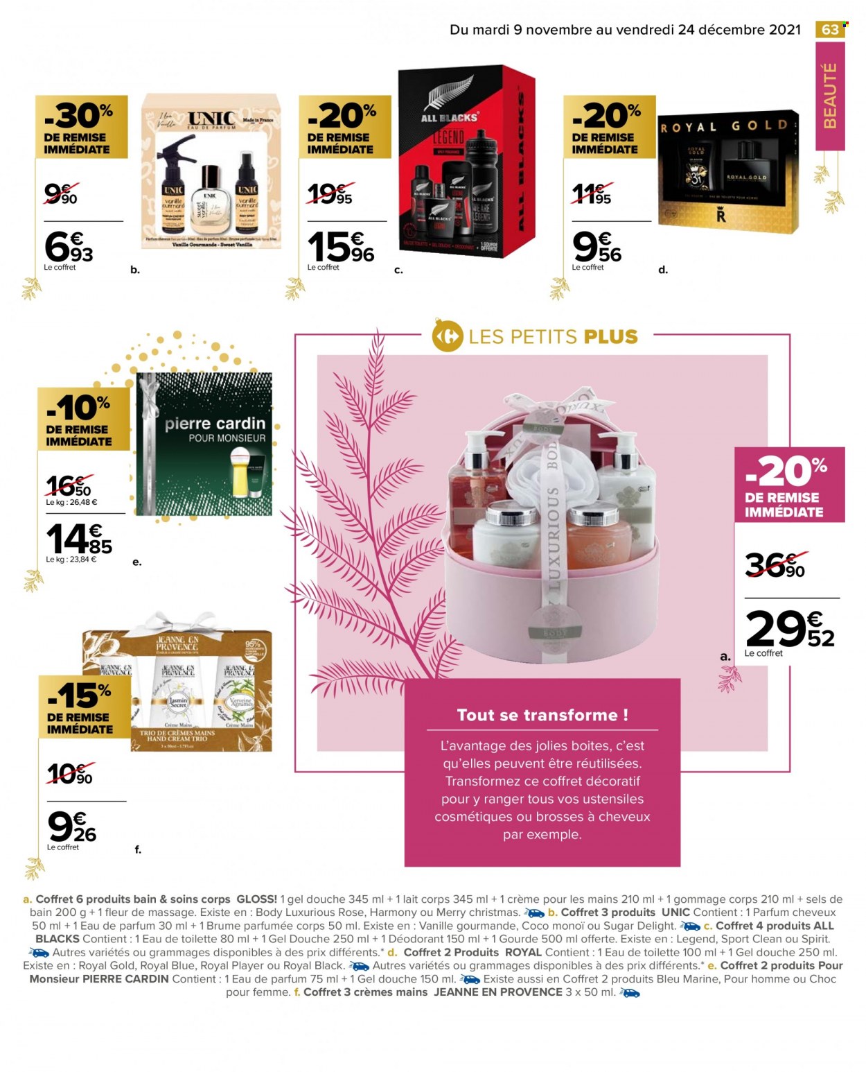 Catalogue Carrefour Hypermarchés - 09/11/2021 - 24/12/2021. Page 63