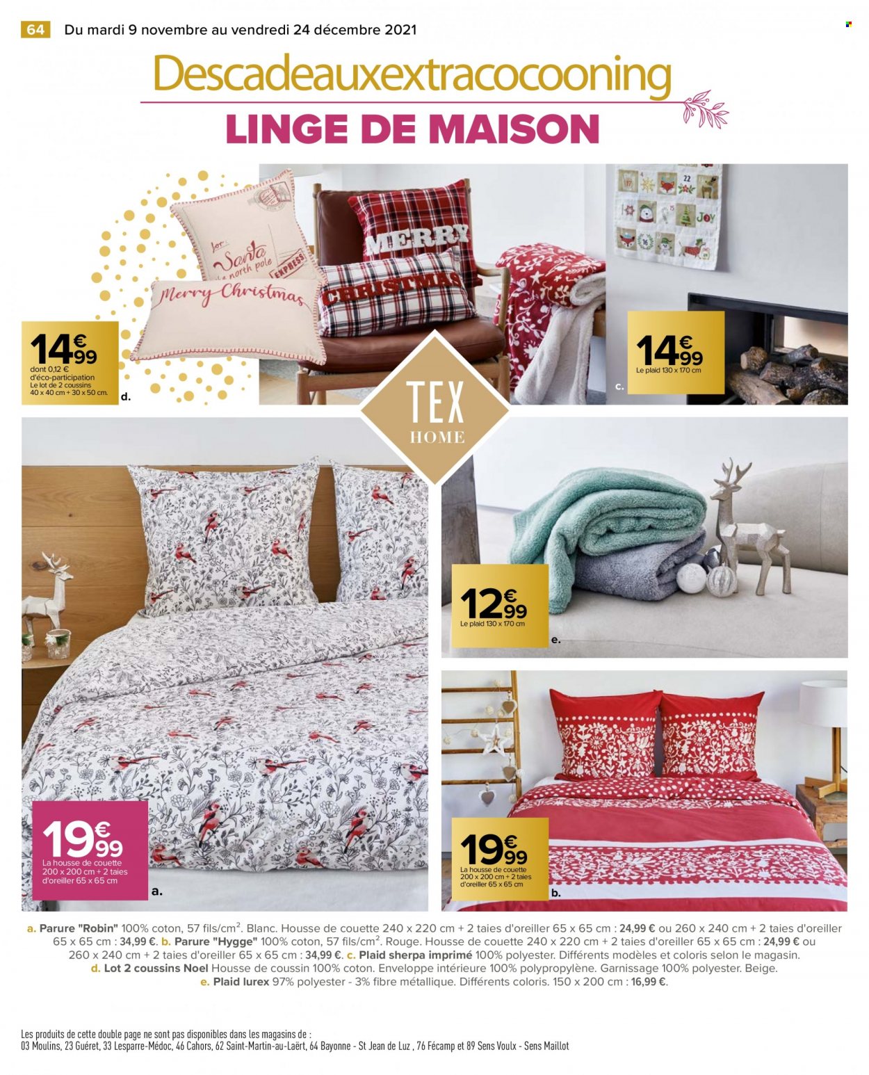 Catalogue Carrefour Hypermarchés - 09/11/2021 - 24/12/2021. Page 64