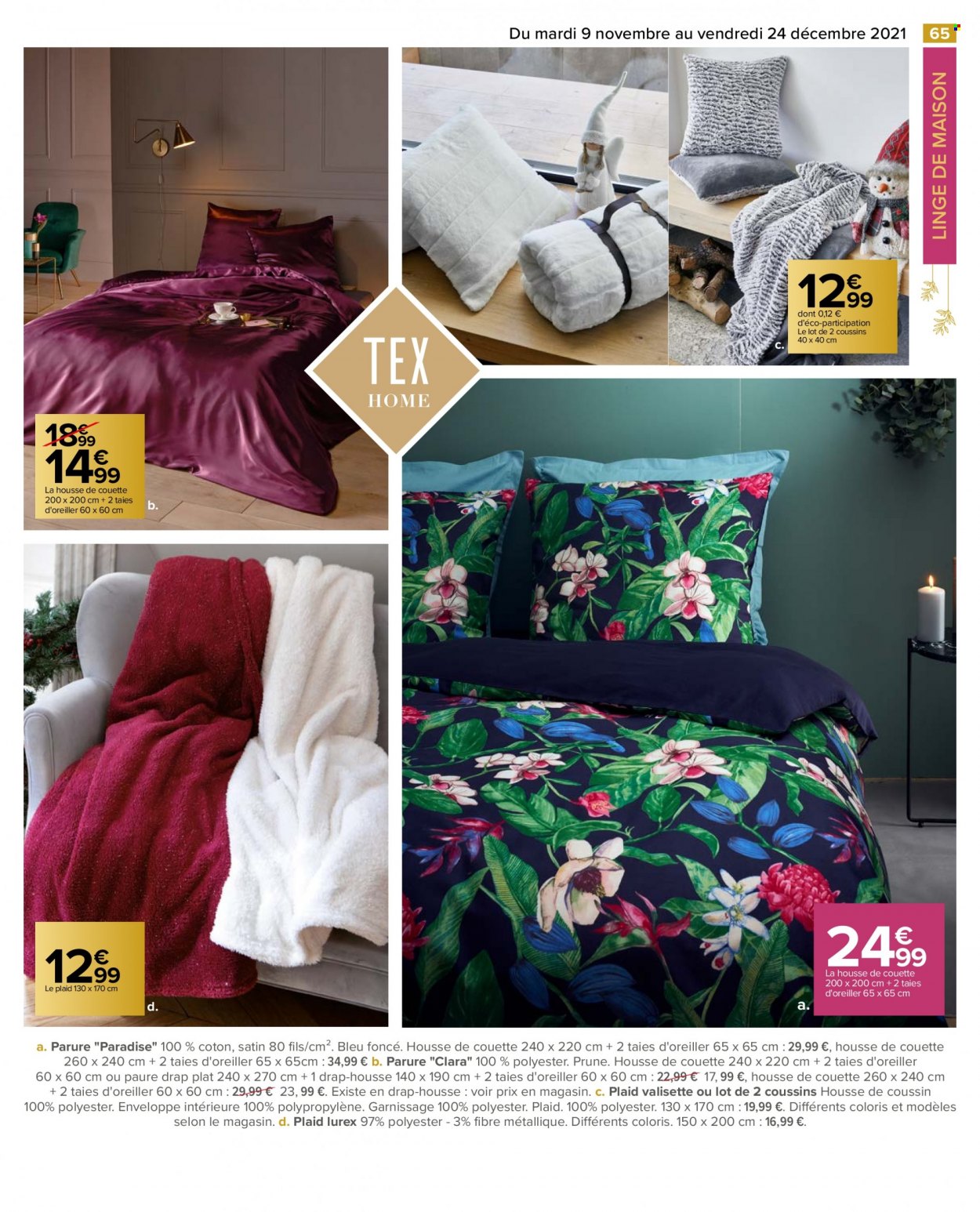 Catalogue Carrefour Hypermarchés - 09/11/2021 - 24/12/2021. Page 65