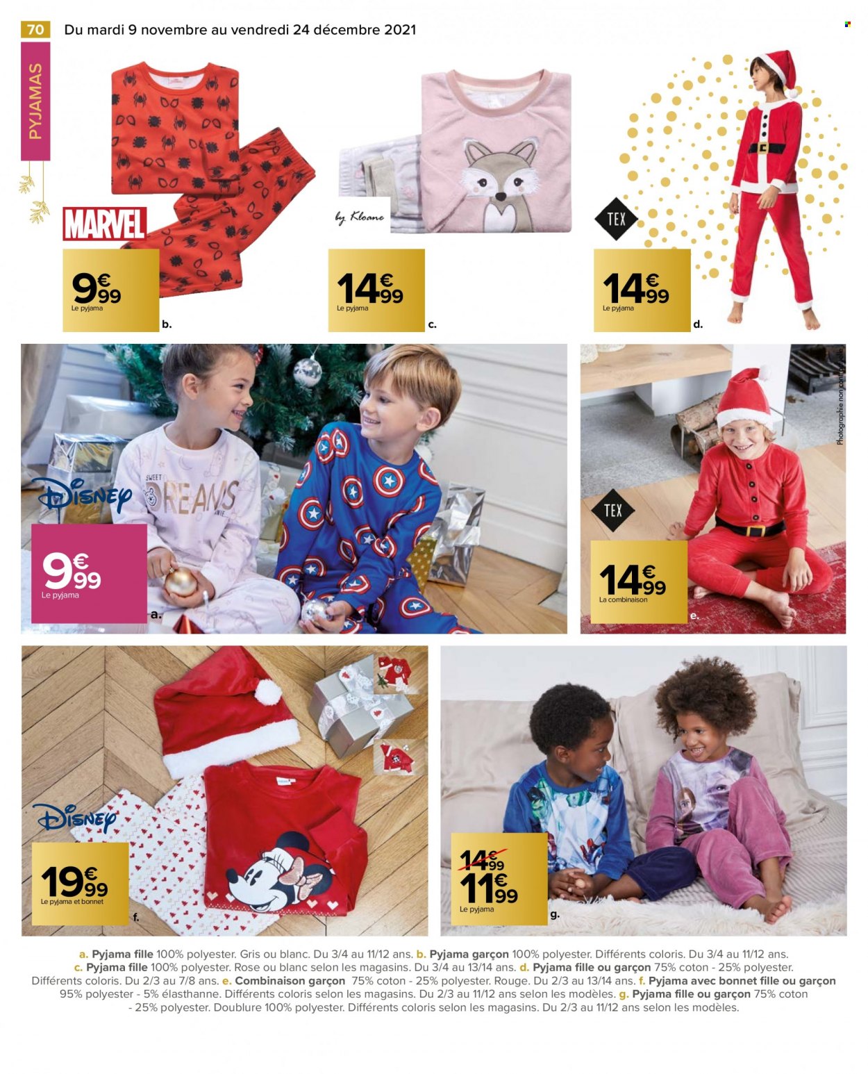 Catalogue Carrefour Hypermarchés - 09/11/2021 - 24/12/2021. Page 70