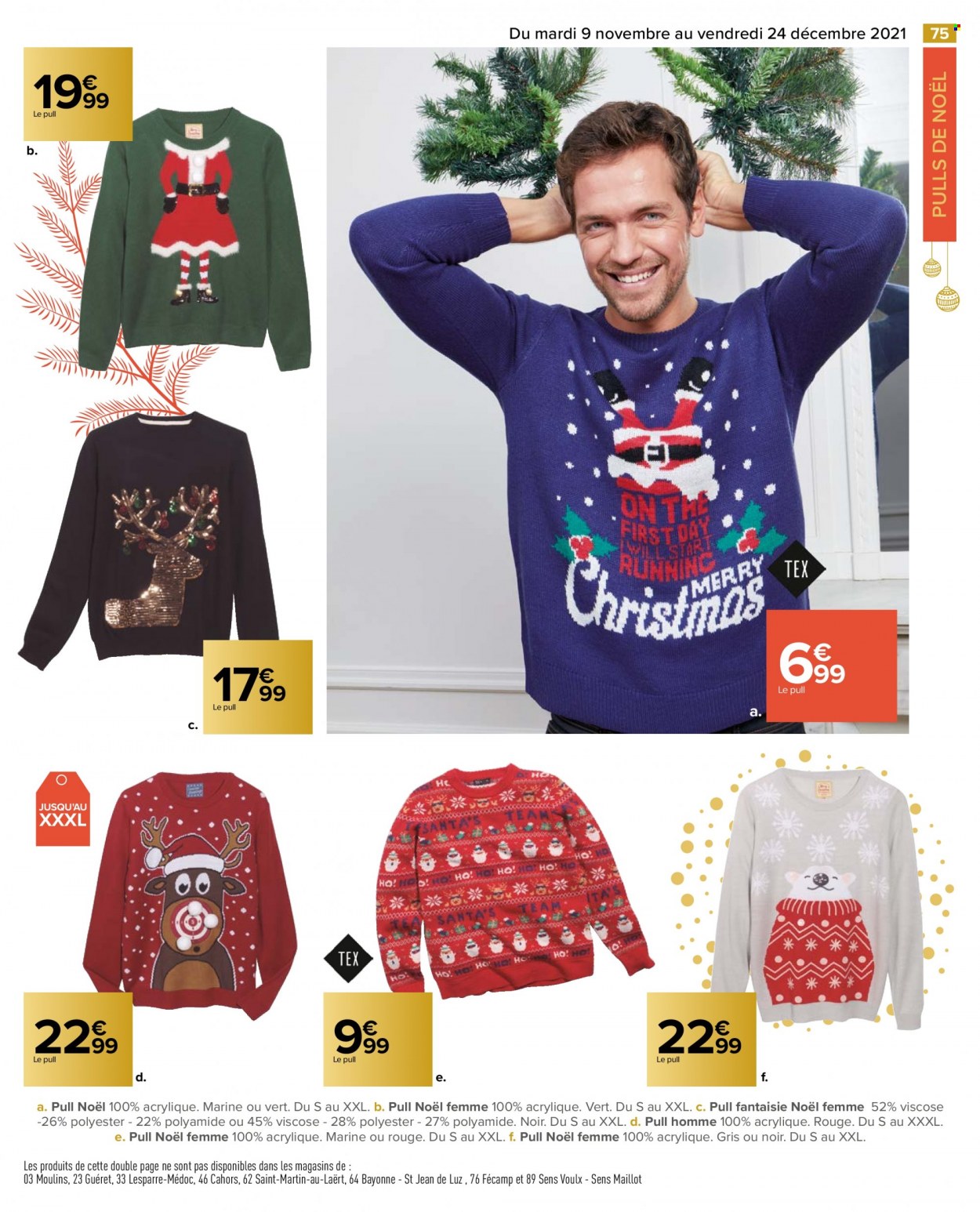 Catalogue Carrefour Hypermarchés - 09/11/2021 - 24/12/2021. Page 75
