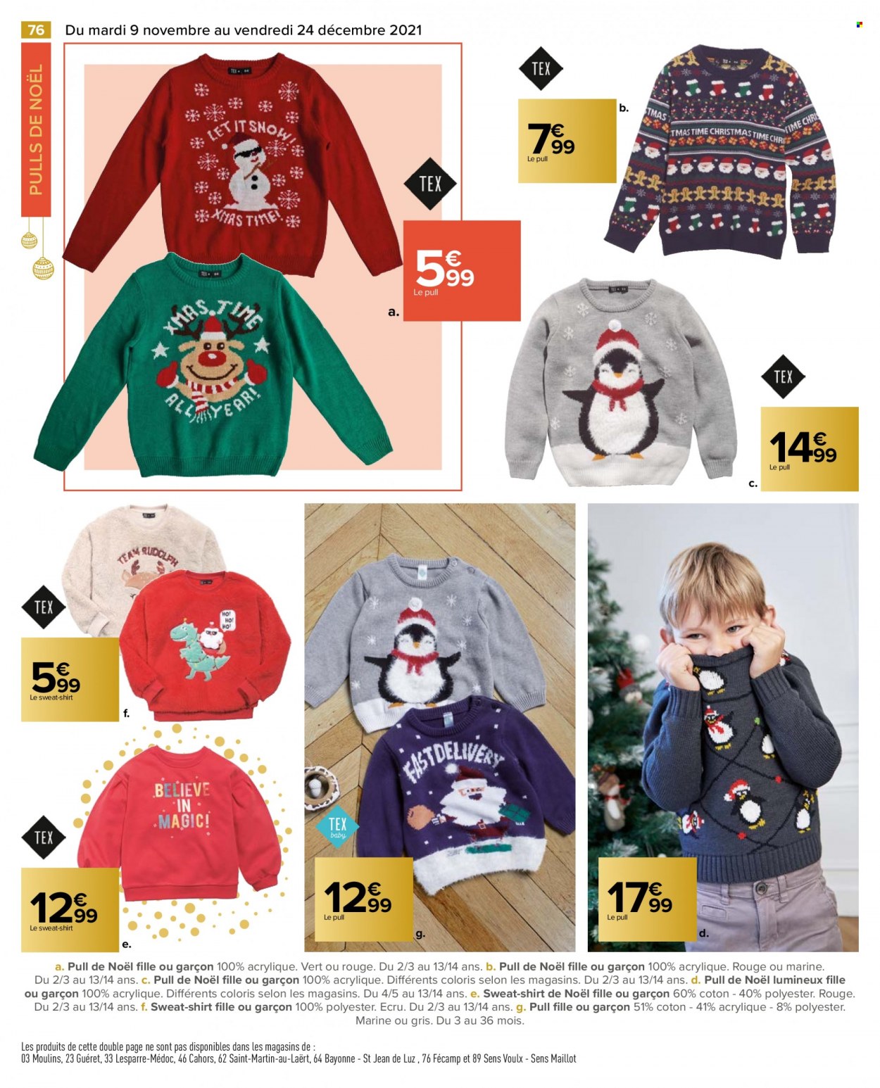 Catalogue Carrefour Hypermarchés - 09/11/2021 - 24/12/2021. Page 76