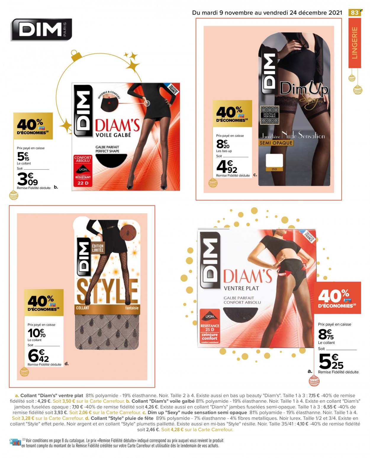 Catalogue Carrefour Hypermarchés - 09/11/2021 - 24/12/2021. Page 83