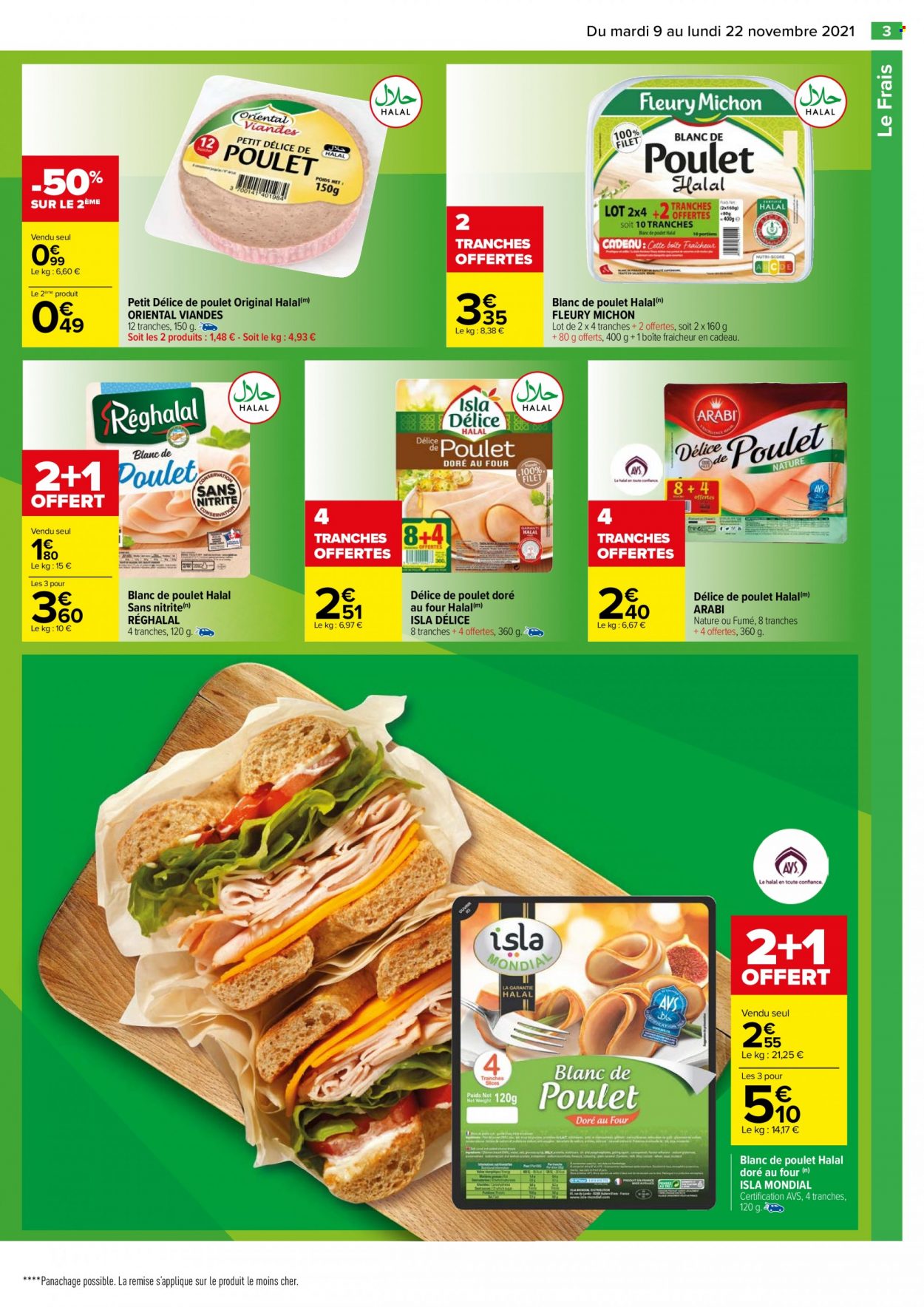 Catalogue Carrefour Hypermarchés - 09/11/2021 - 22/11/2021. Page 3