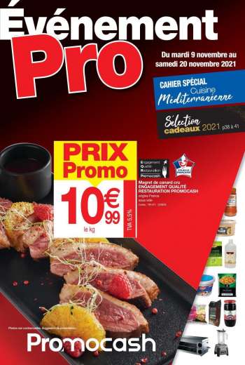 Catalogue Promocash - 09/11/2021 - 20/11/2021.