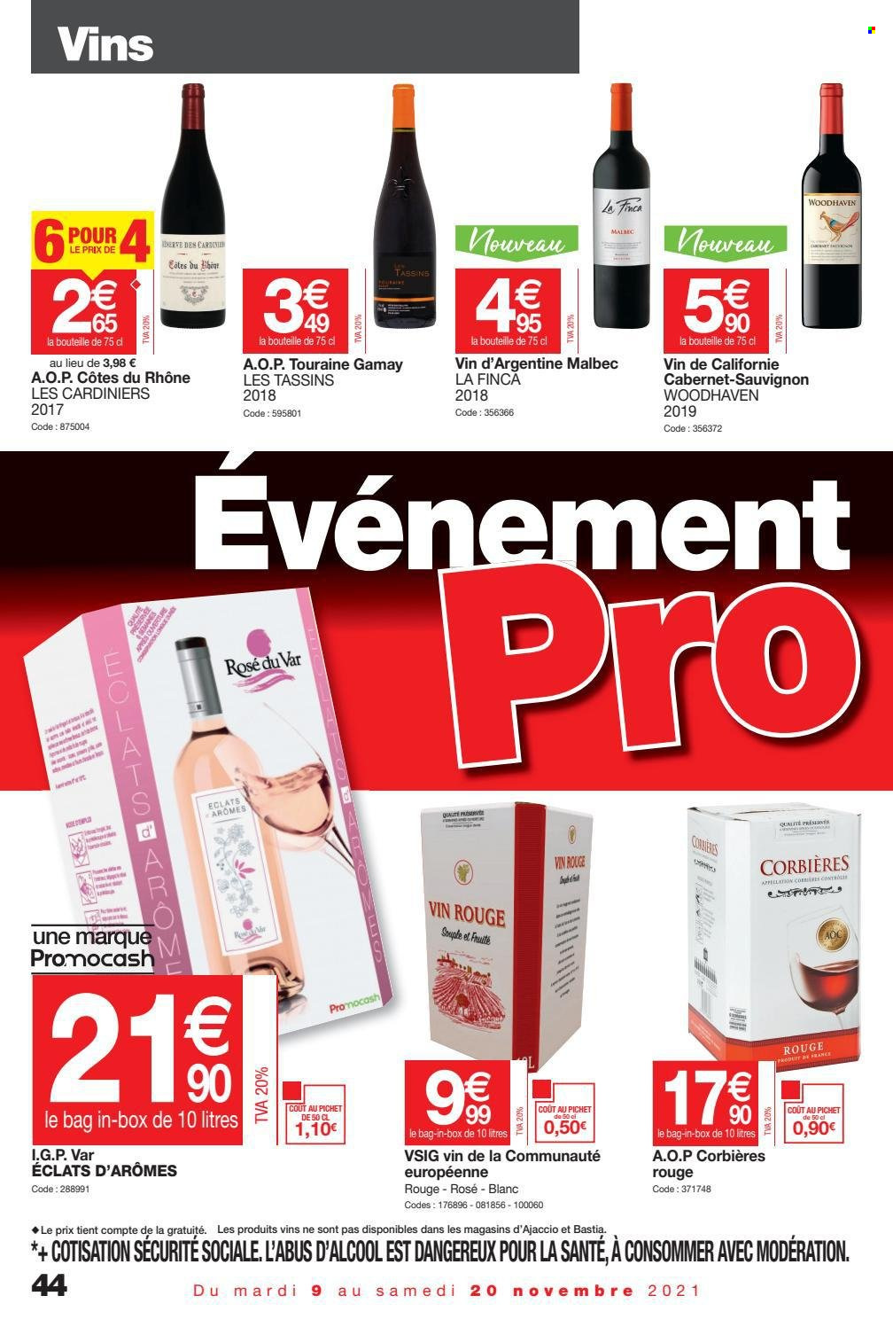 Catalogue Promocash - 09/11/2021 - 20/11/2021. Page 44