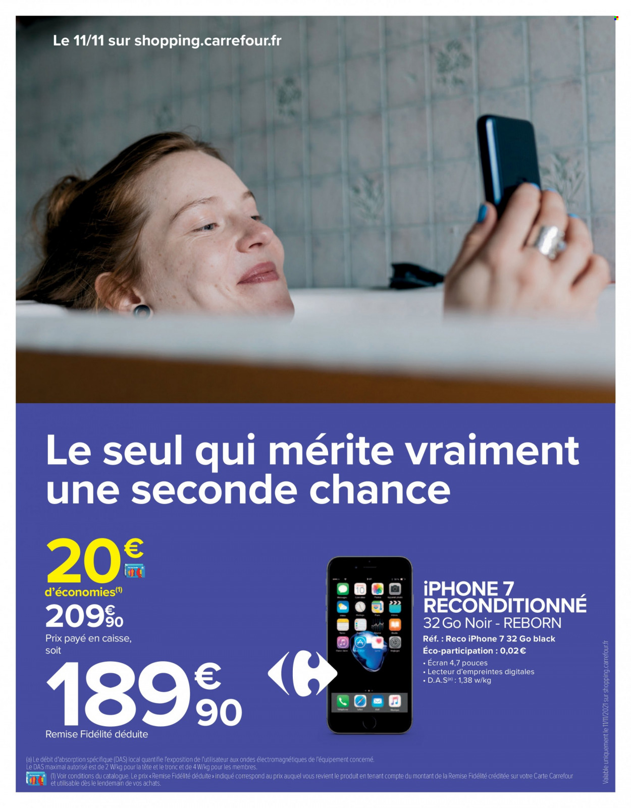 Catalogue Carrefour Hypermarchés - 11/11/2021 - 11/11/2021. Page 3