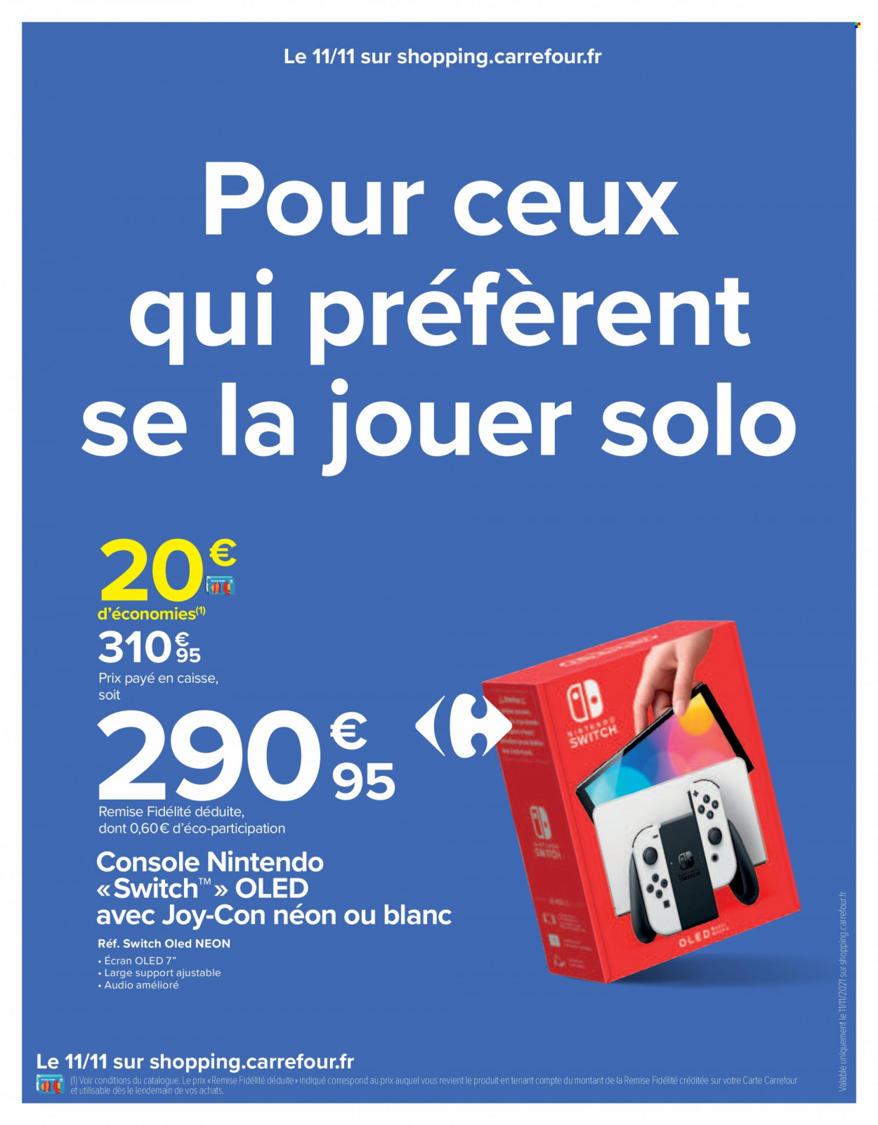 Catalogue Carrefour Hypermarchés - 11/11/2021 - 11/11/2021. Page 9