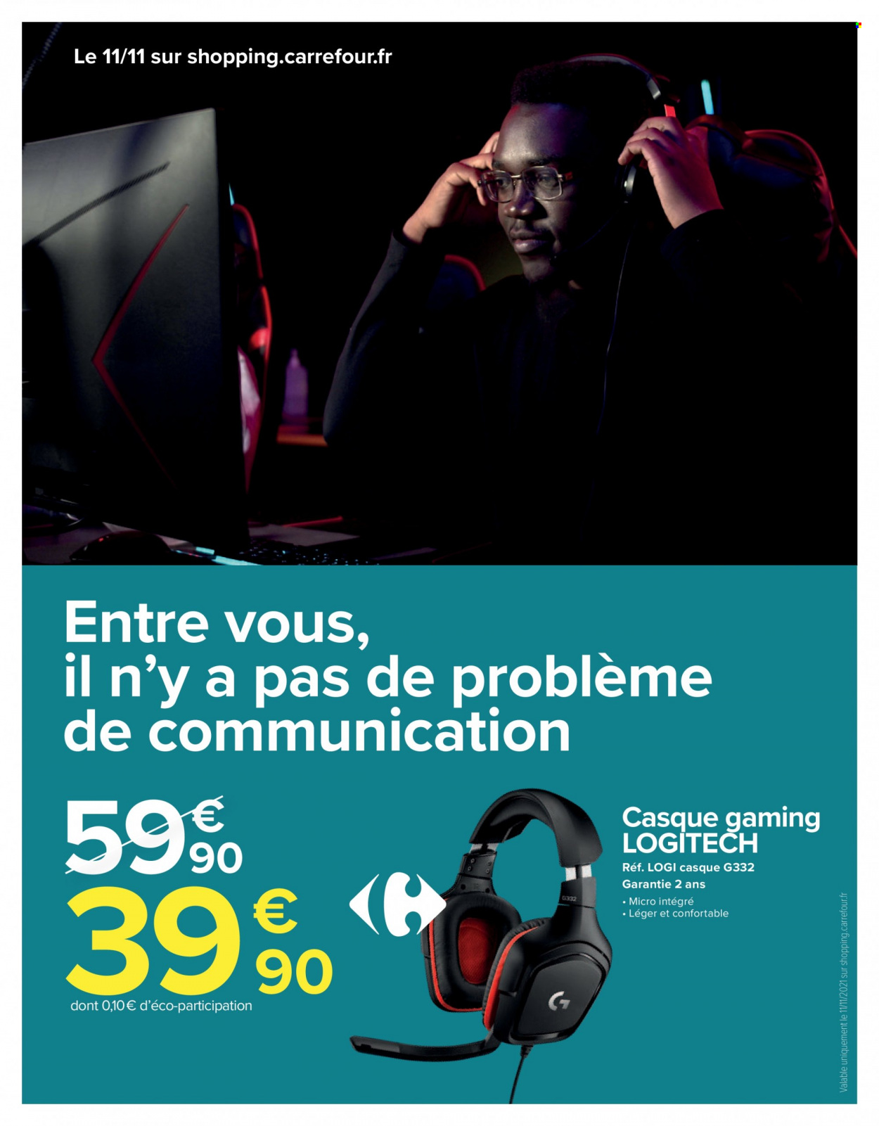 Catalogue Carrefour Hypermarchés - 11/11/2021 - 11/11/2021. Page 11