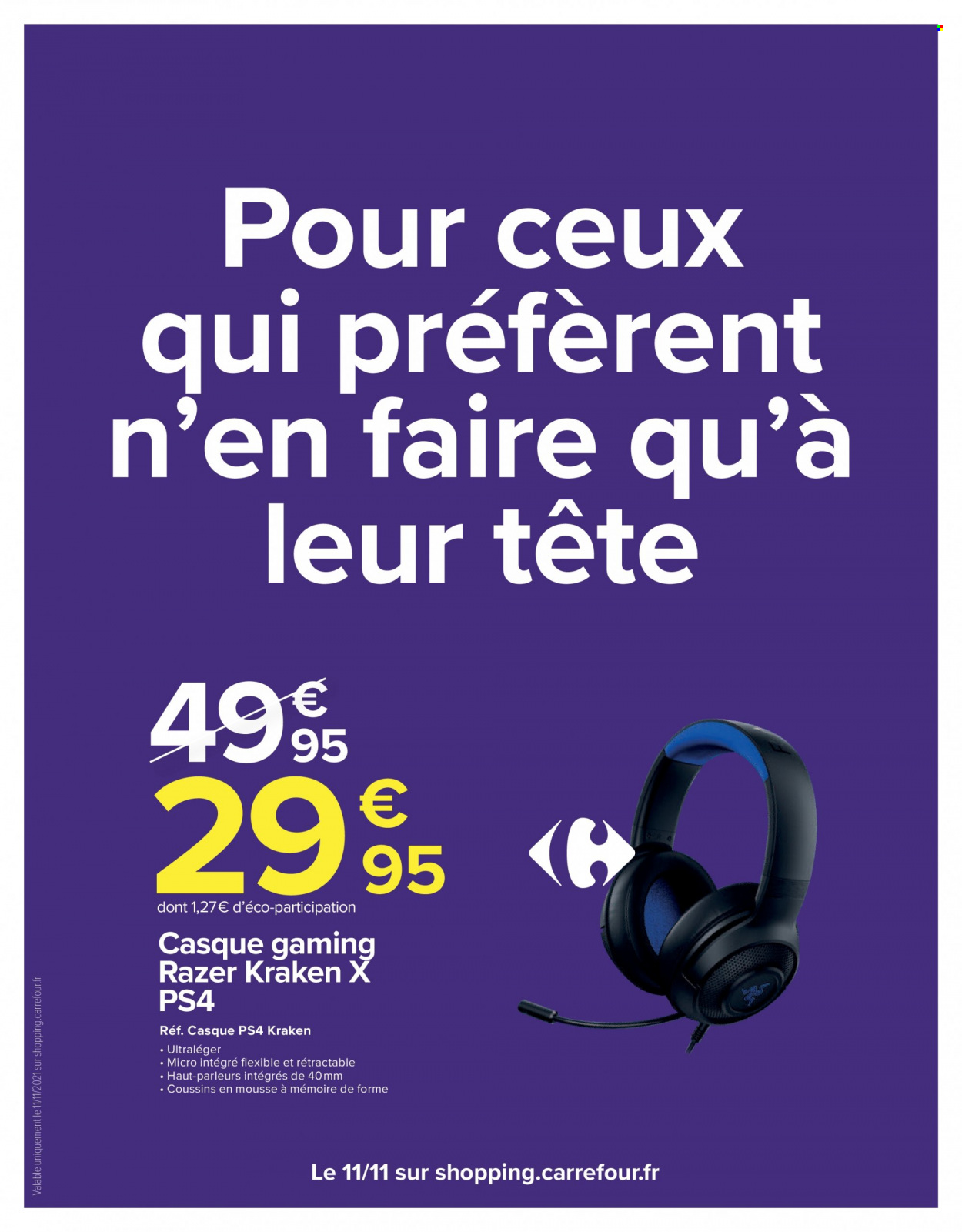 Catalogue Carrefour Hypermarchés - 11/11/2021 - 11/11/2021. Page 16