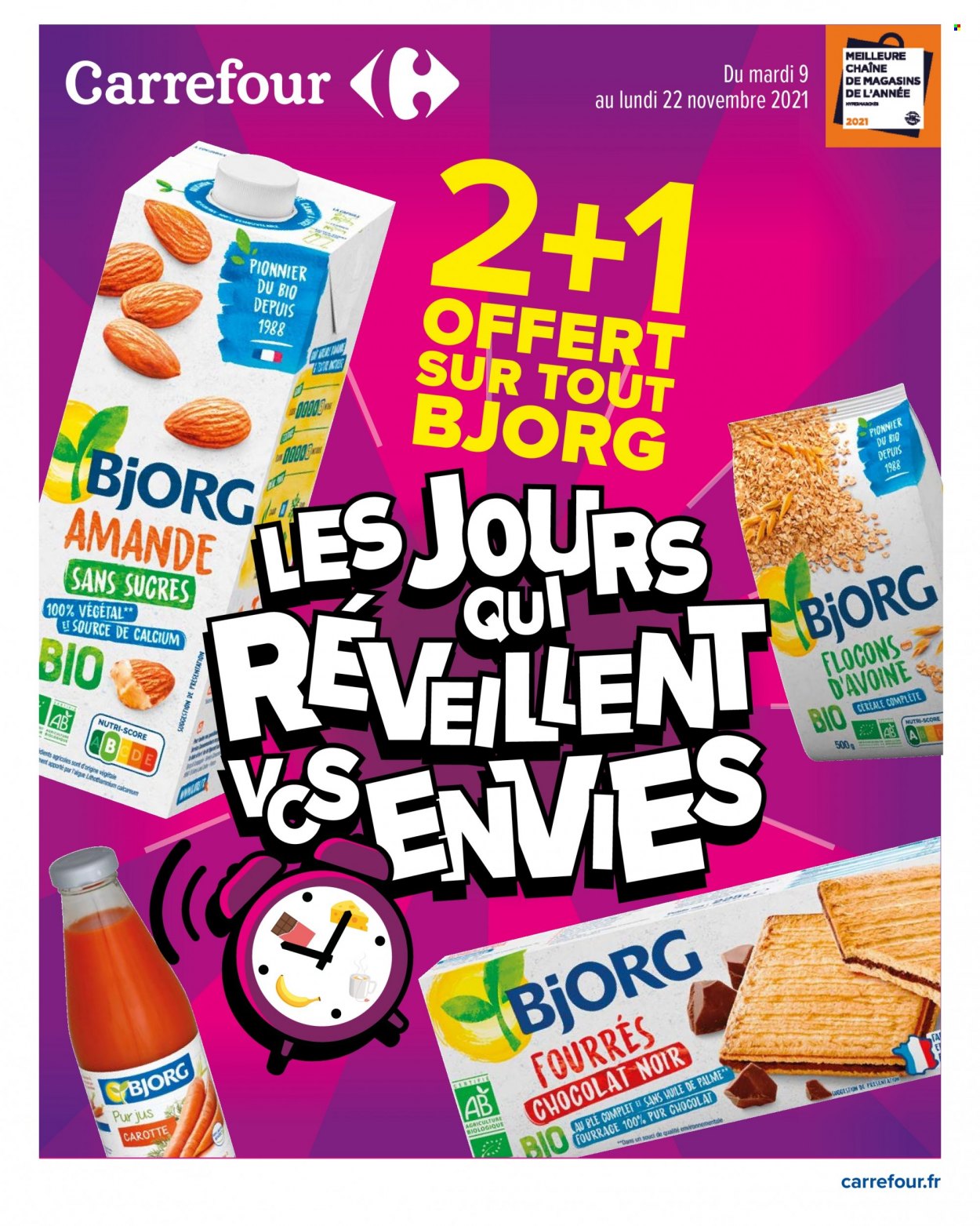 Catalogue Carrefour Hypermarchés - 09/11/2021 - 22/11/2021. Page 1