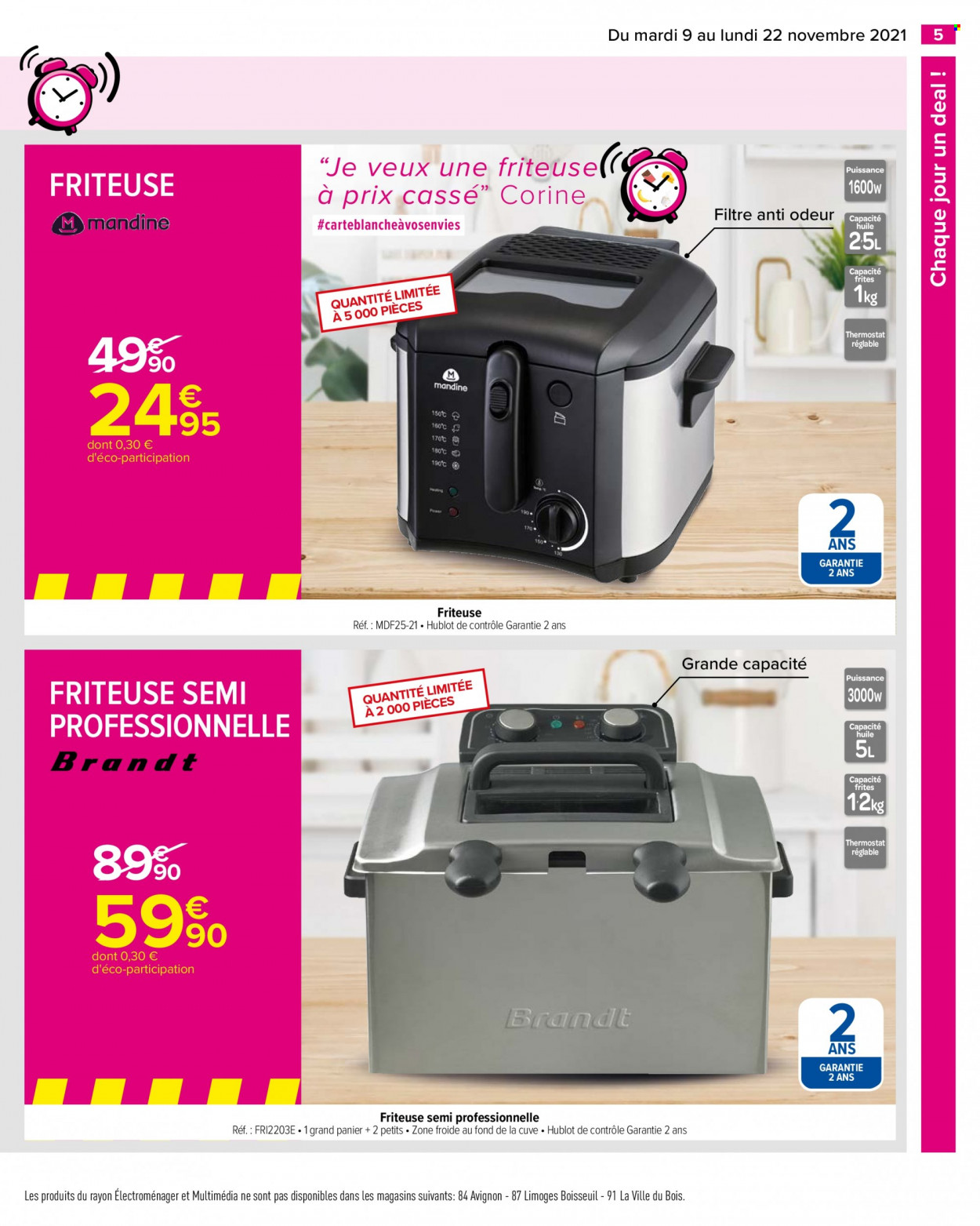 Catalogue Carrefour Hypermarchés - 09/11/2021 - 22/11/2021. Page 5
