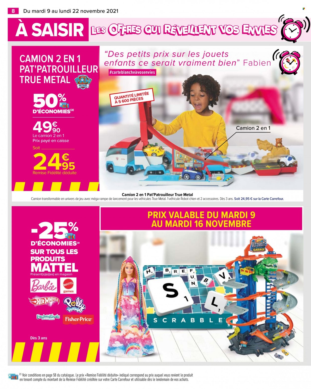Catalogue Carrefour Hypermarchés - 09/11/2021 - 22/11/2021. Page 8