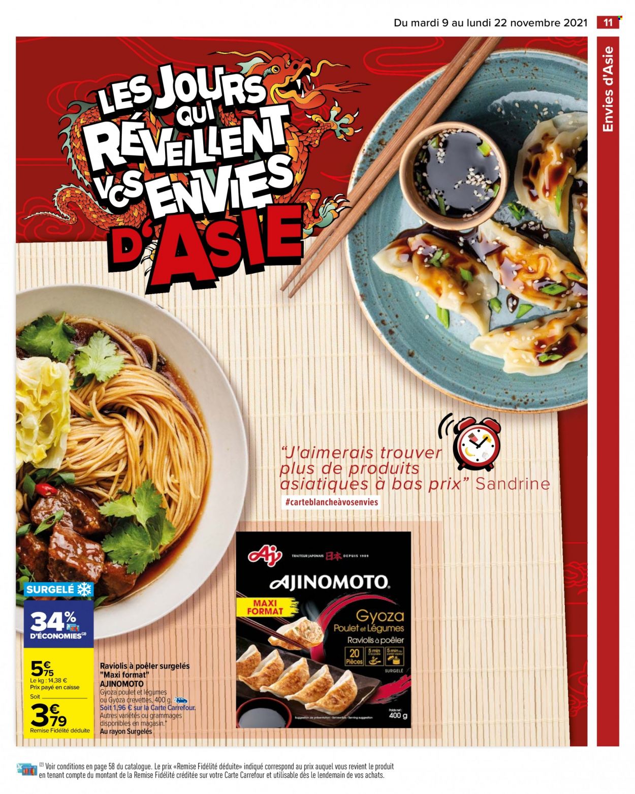 Catalogue Carrefour Hypermarchés - 09/11/2021 - 22/11/2021. Page 11