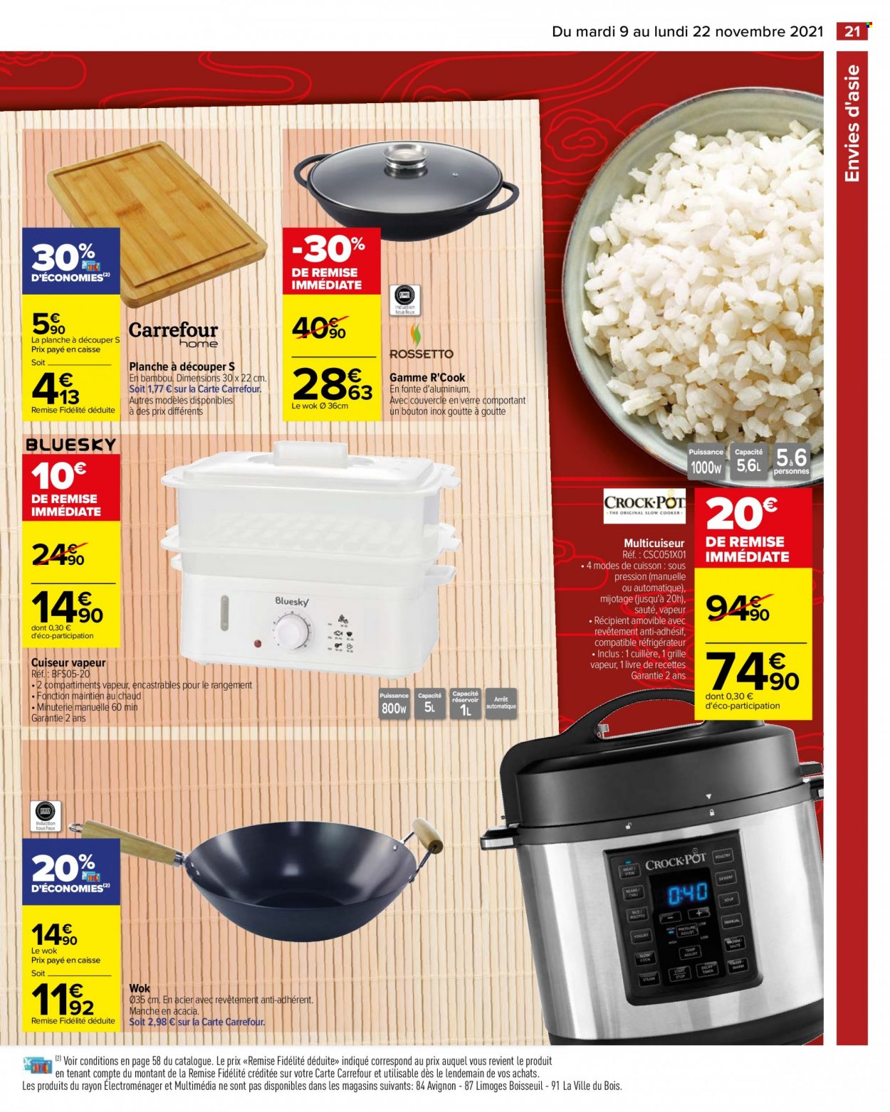 Catalogue Carrefour Hypermarchés - 09/11/2021 - 22/11/2021. Page 21