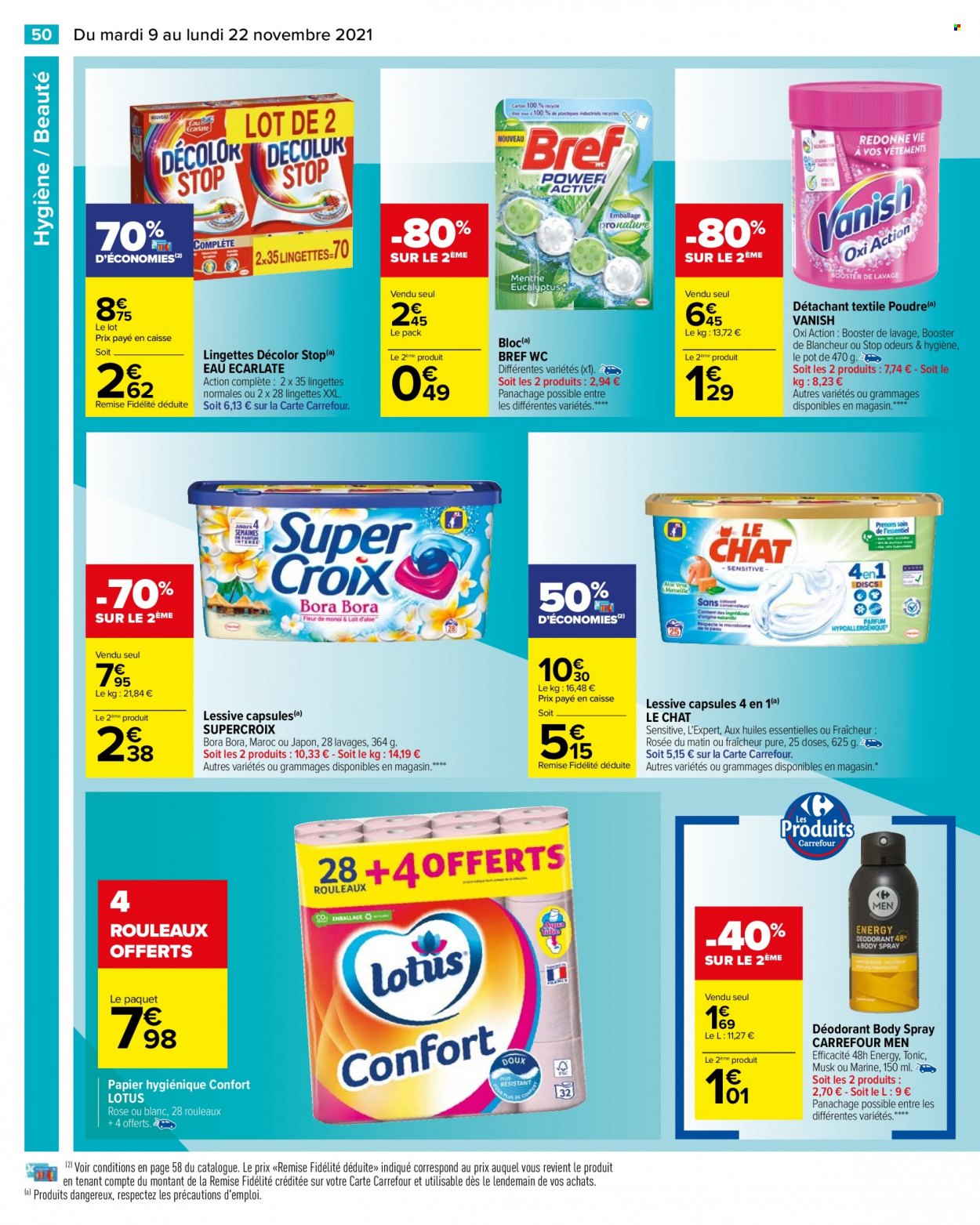 Catalogue Carrefour Hypermarchés - 09/11/2021 - 22/11/2021. Page 51