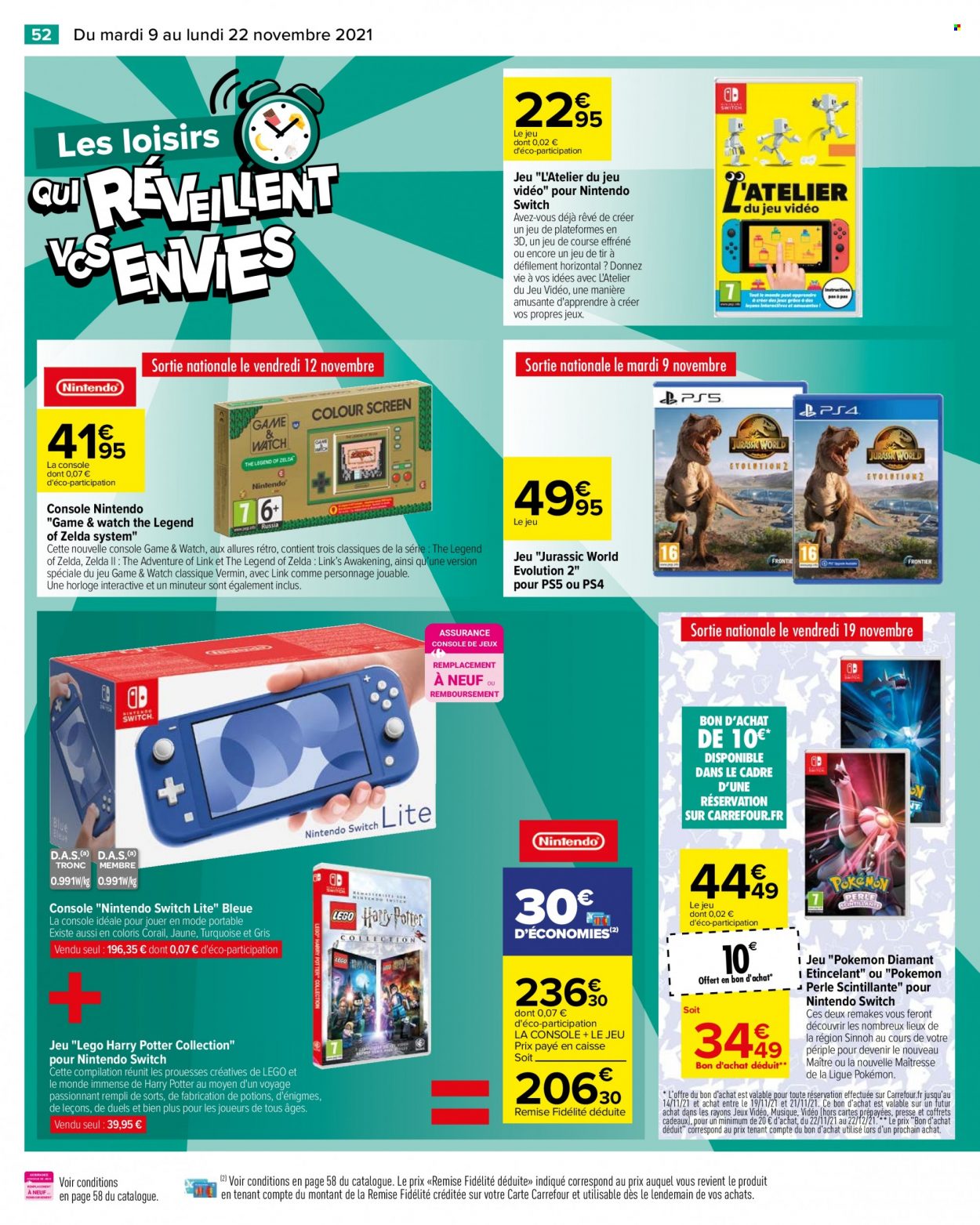Catalogue Carrefour Hypermarchés - 09/11/2021 - 22/11/2021. Page 53