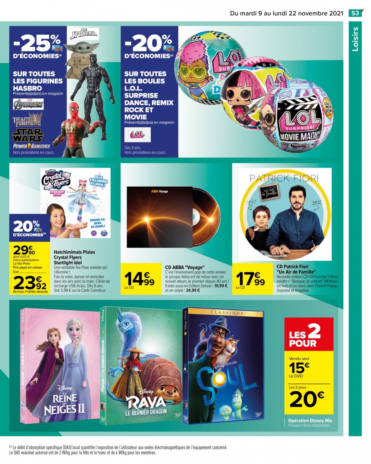 Catalogue Carrefour Hypermarchés - 09/11/2021 - 22/11/2021. Page 54