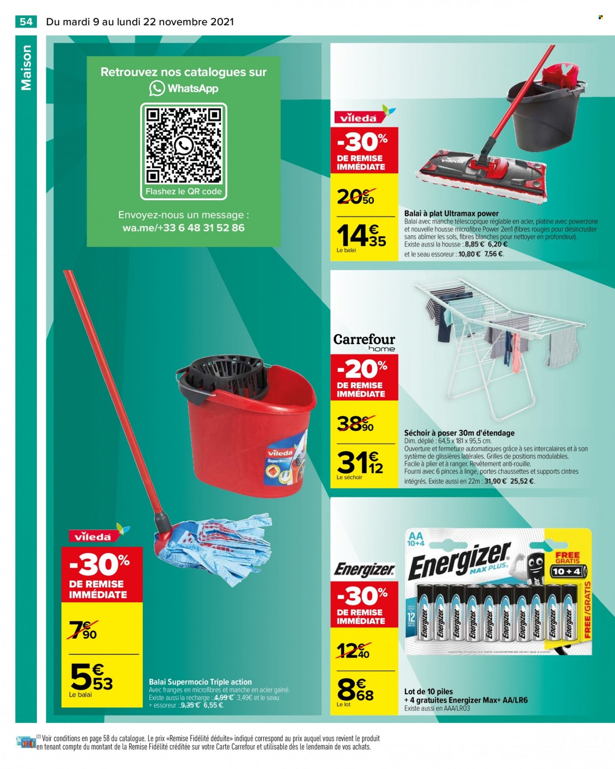 Catalogue Carrefour Hypermarchés - 09/11/2021 - 22/11/2021. Page 55