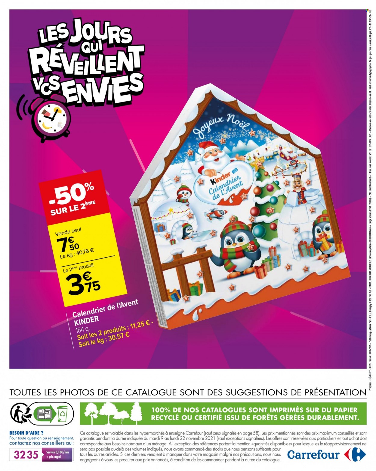 Catalogue Carrefour Hypermarchés - 09/11/2021 - 22/11/2021. Page 61