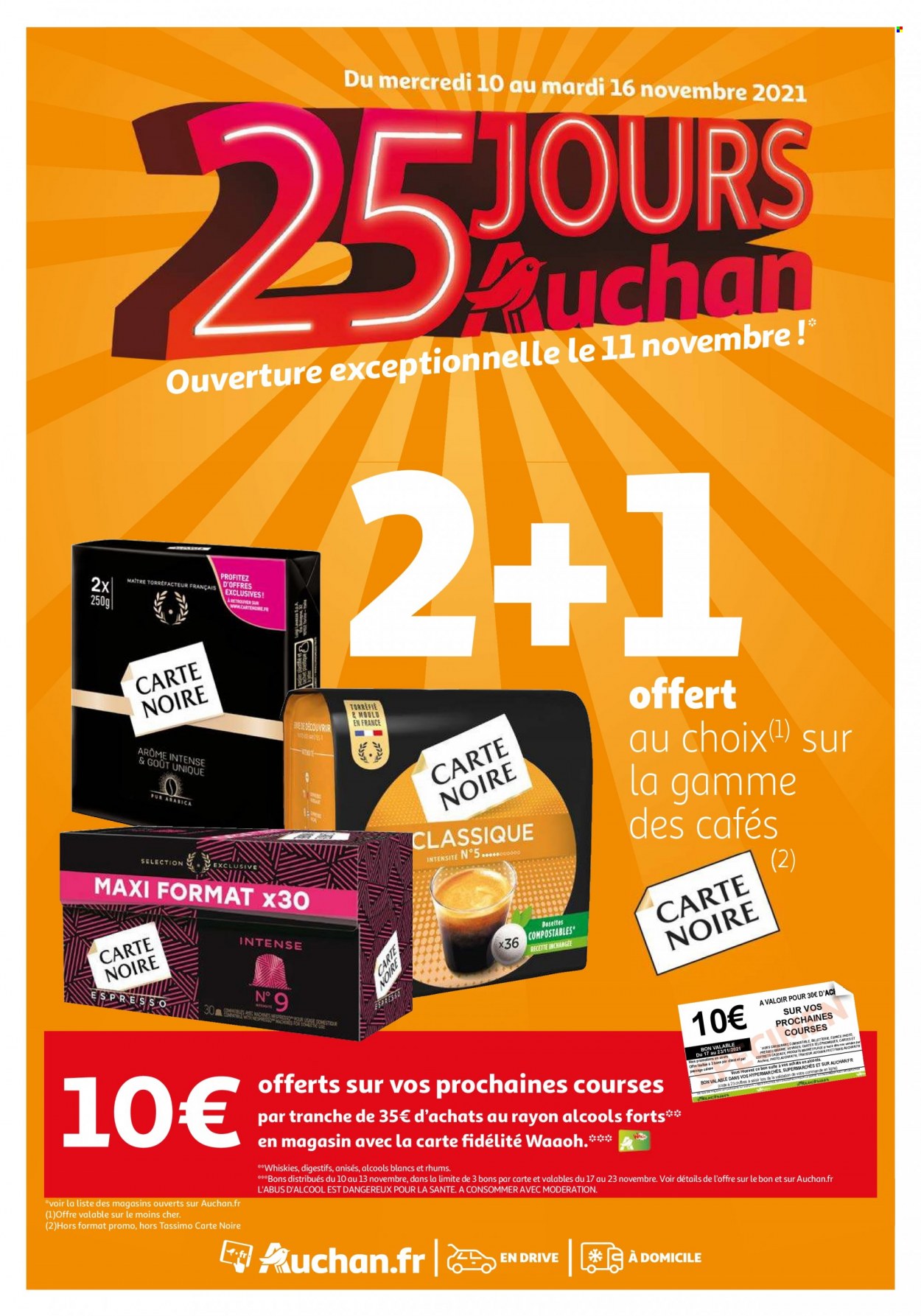 Catalogue Auchan - 10/11/2021 - 16/11/2021. Page 1