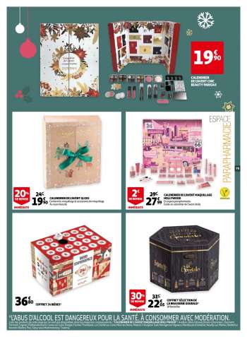 Calendrier De L Avent 2023 Auchan Calendrier De L'avent Auchan - Prix Et Promo | Vos Promos