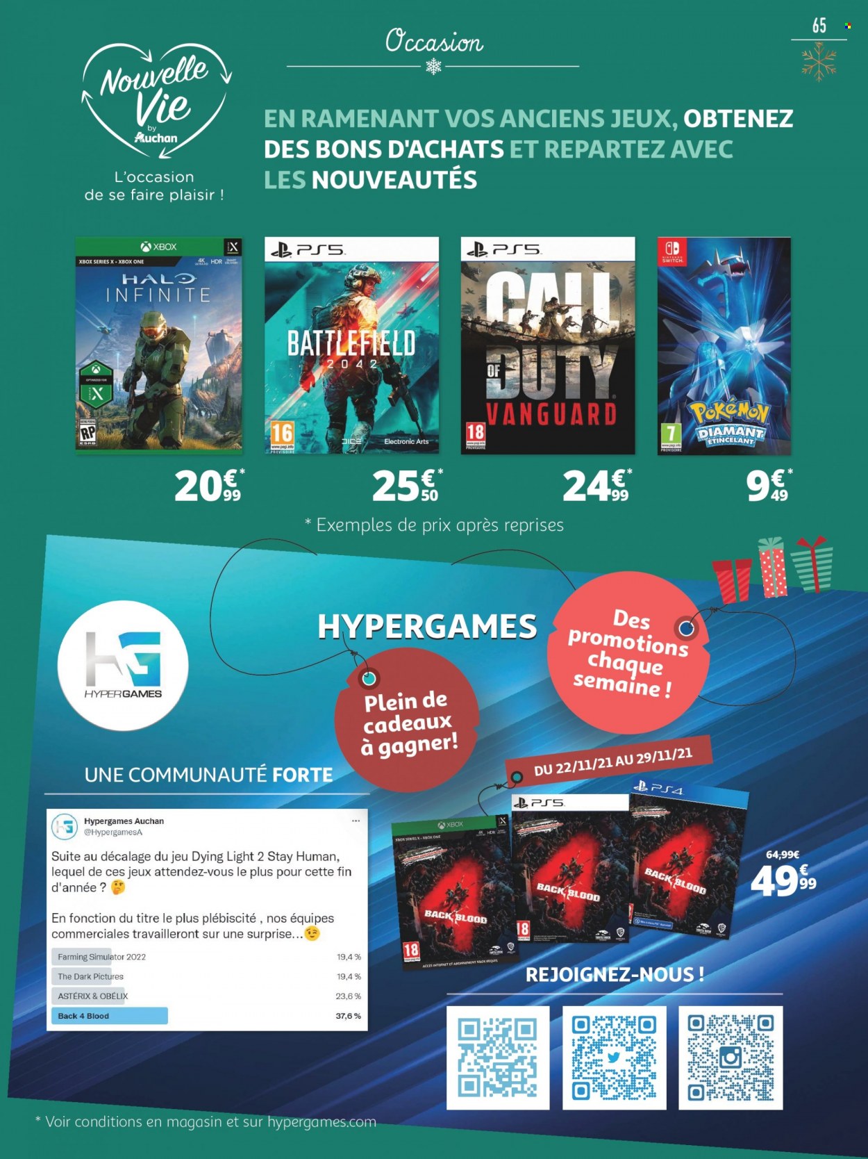 Catalogue Auchan - 08/11/2021 - 24/12/2021. Page 65
