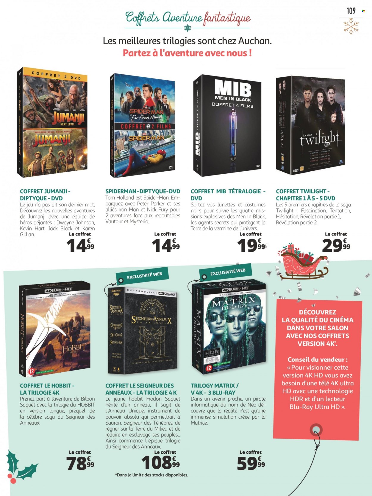 Catalogue Auchan - 08/11/2021 - 24/12/2021. Page 109