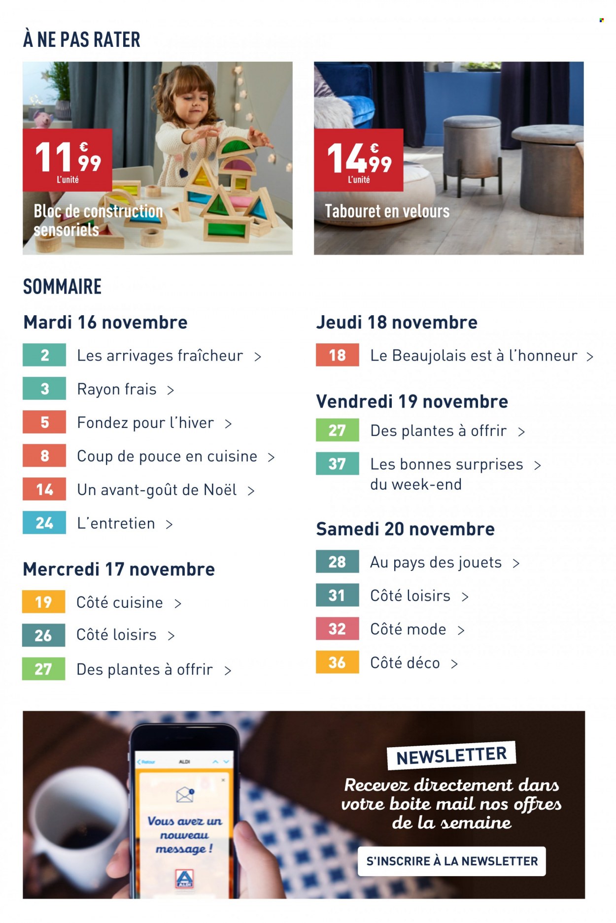 Catalogue ALDI - 16/11/2021 - 22/11/2021. Page 3