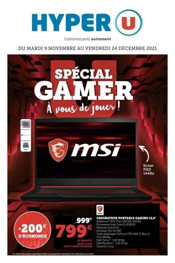Catalogue HYPER U - 09/11/2021 - 24/11/2021.