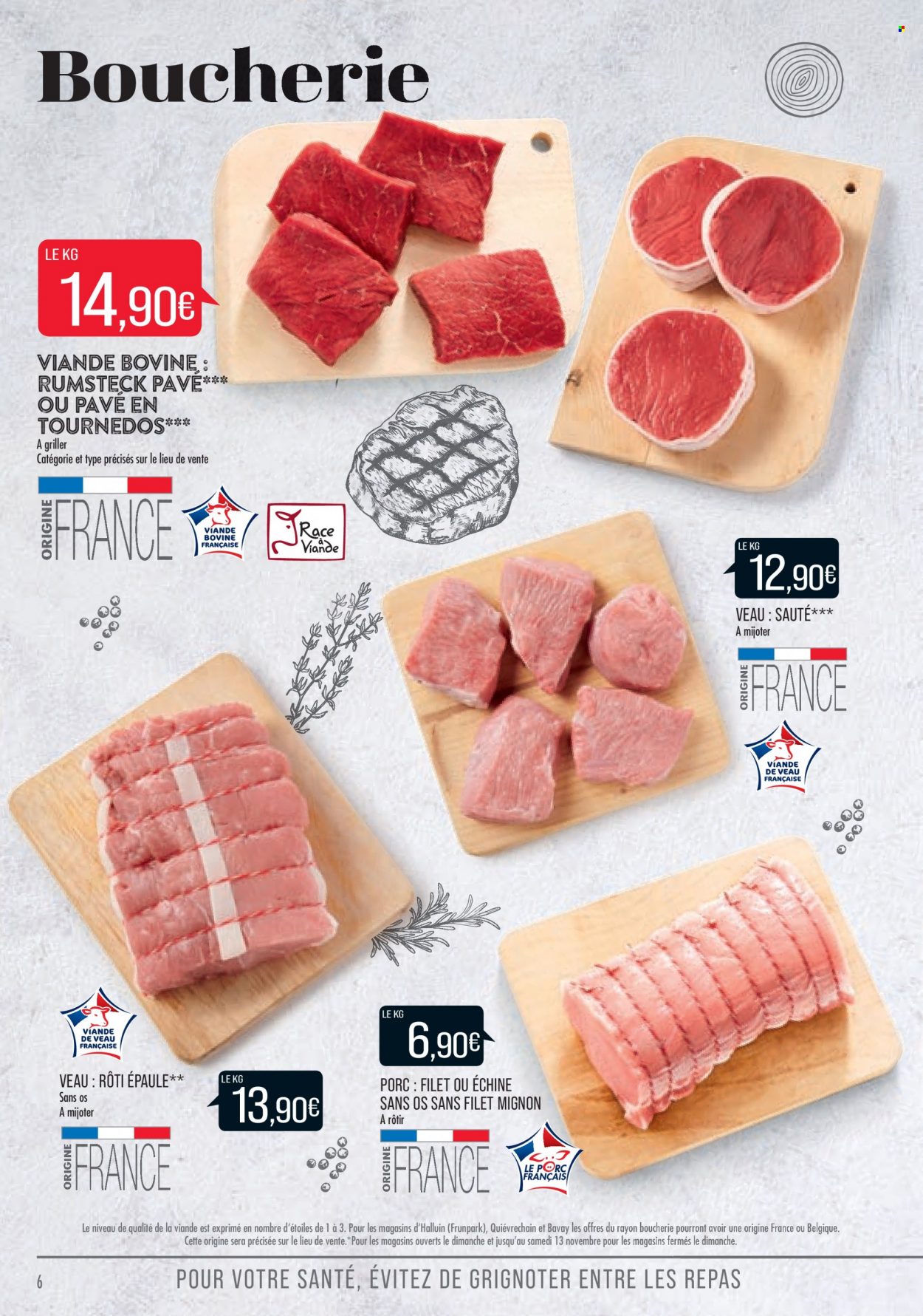 Catalogue Supermarché Match - 09/11/2021 - 14/11/2021. Page 6