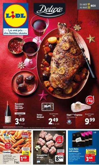 Catalogue Lidl - 17/11/2021 - 23/11/2021.