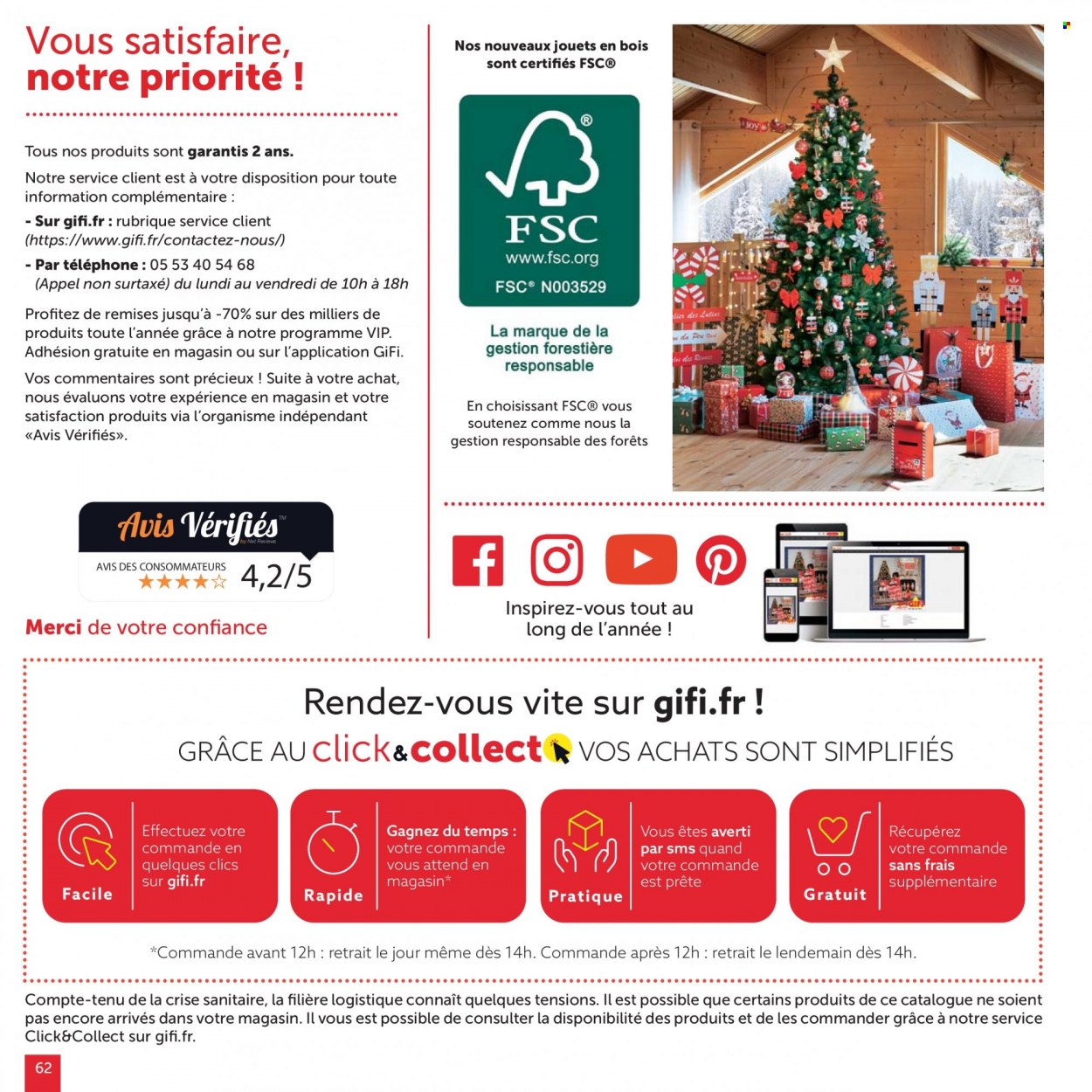Catalogue GiFi - 09/11/2021 - 22/11/2021. Page 62