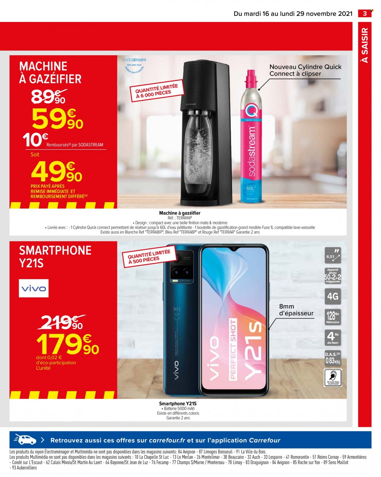 Catalogue Carrefour Hypermarchés - 16/11/2021 - 29/11/2021. Page 3
