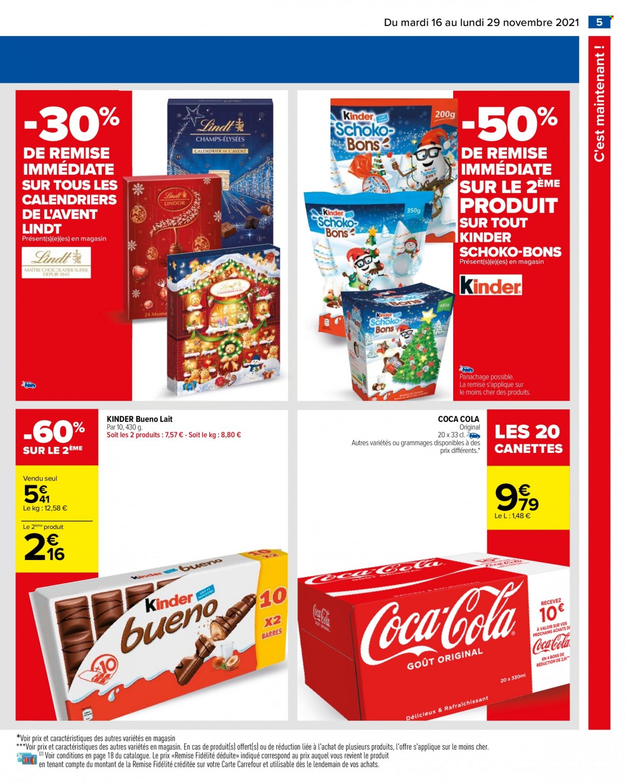 Catalogue Carrefour Hypermarchés - 16/11/2021 - 29/11/2021. Page 5