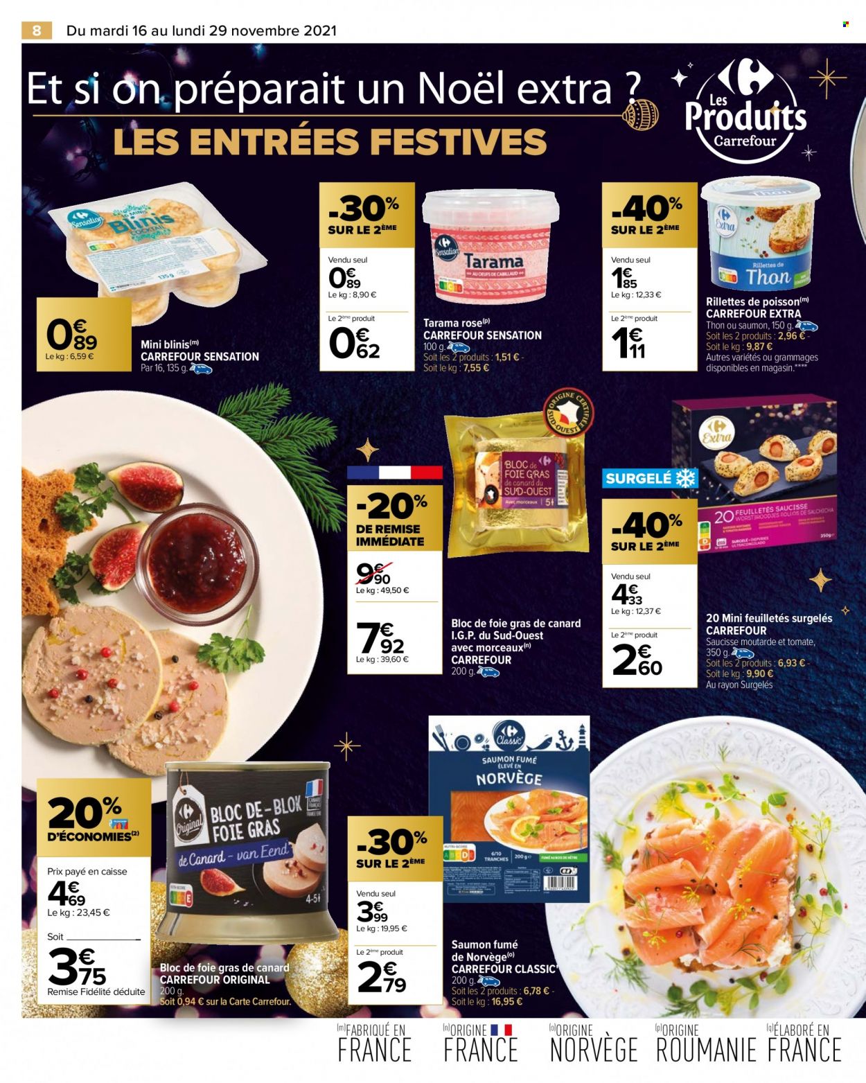 Catalogue Carrefour Hypermarchés - 16/11/2021 - 29/11/2021. Page 8