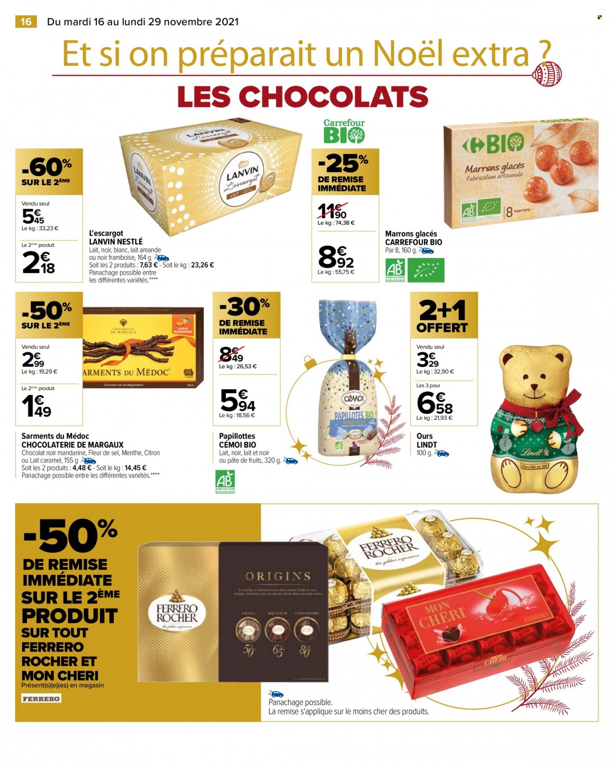 Catalogue Carrefour Hypermarchés - 16/11/2021 - 29/11/2021. Page 16