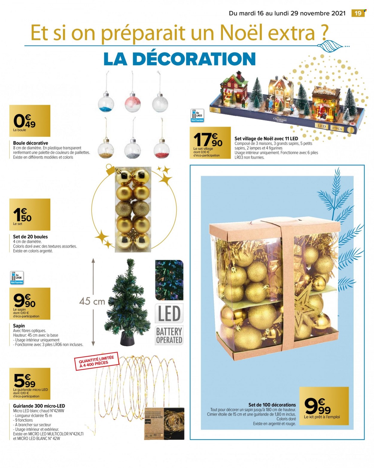 Catalogue Carrefour Hypermarchés - 16/11/2021 - 29/11/2021. Page 19