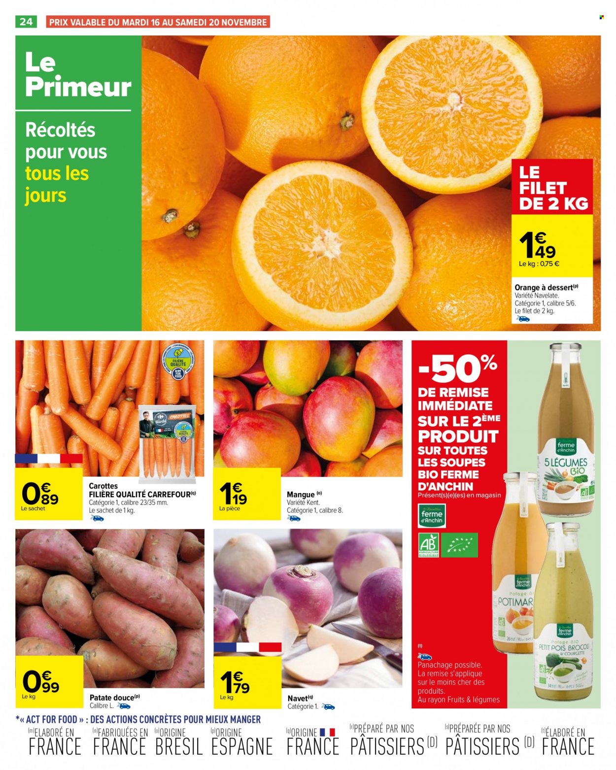 Catalogue Carrefour Hypermarchés - 16/11/2021 - 29/11/2021. Page 24