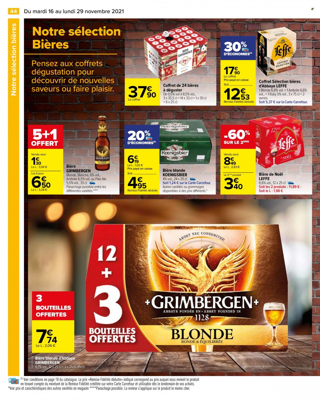 Catalogue Carrefour Hypermarchés - 16/11/2021 - 29/11/2021. Page 44