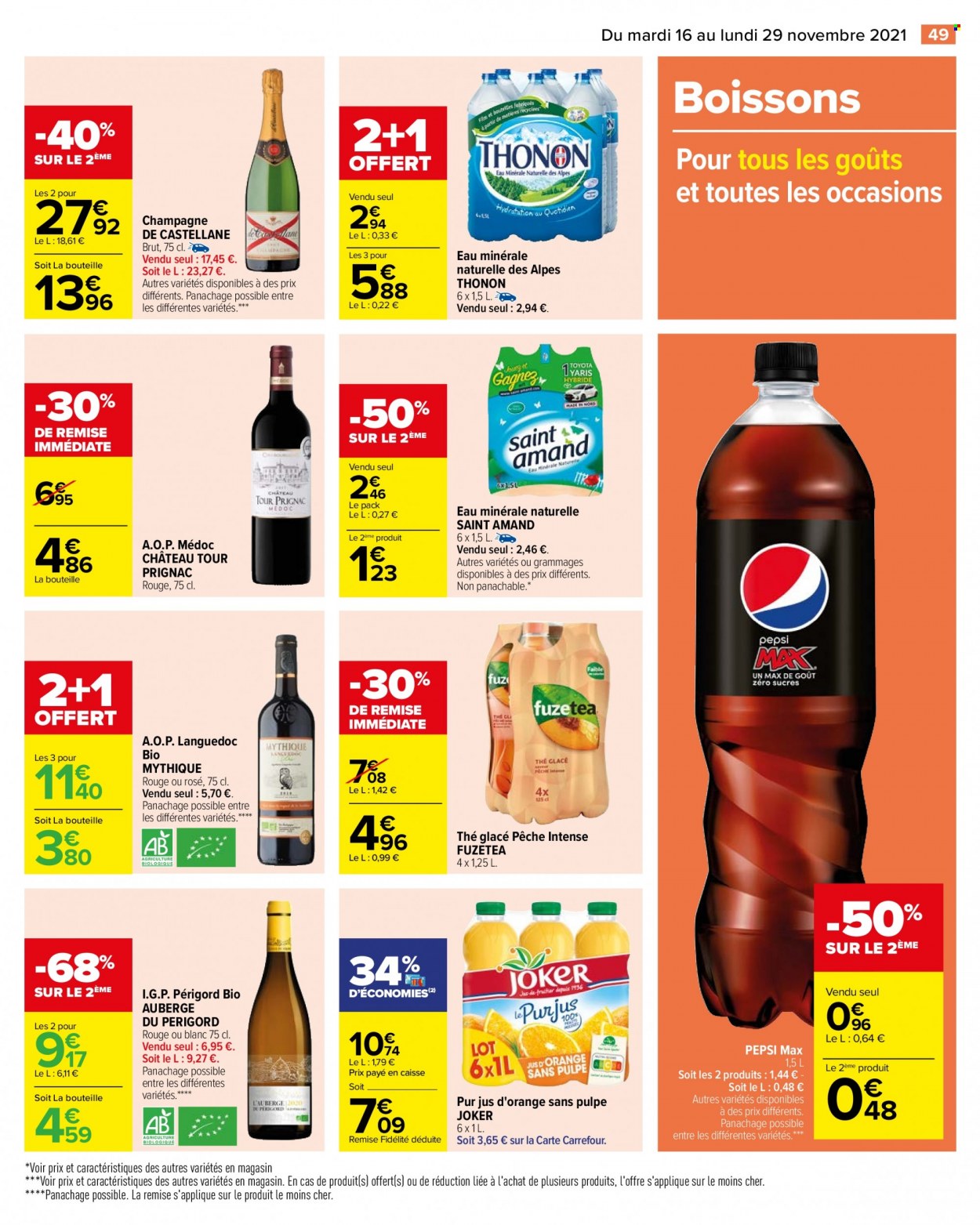 Catalogue Carrefour Hypermarchés - 16/11/2021 - 29/11/2021. Page 49