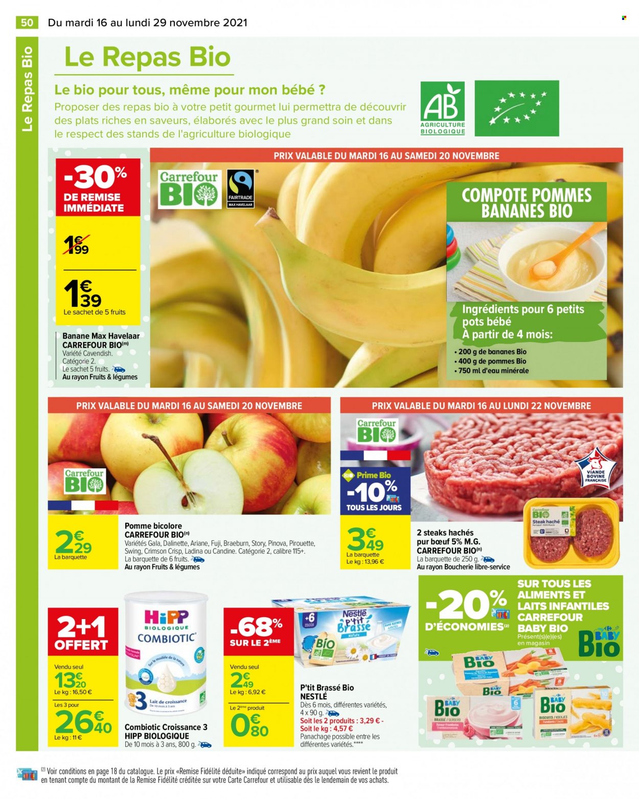 Catalogue Carrefour Hypermarchés - 16/11/2021 - 29/11/2021. Page 50
