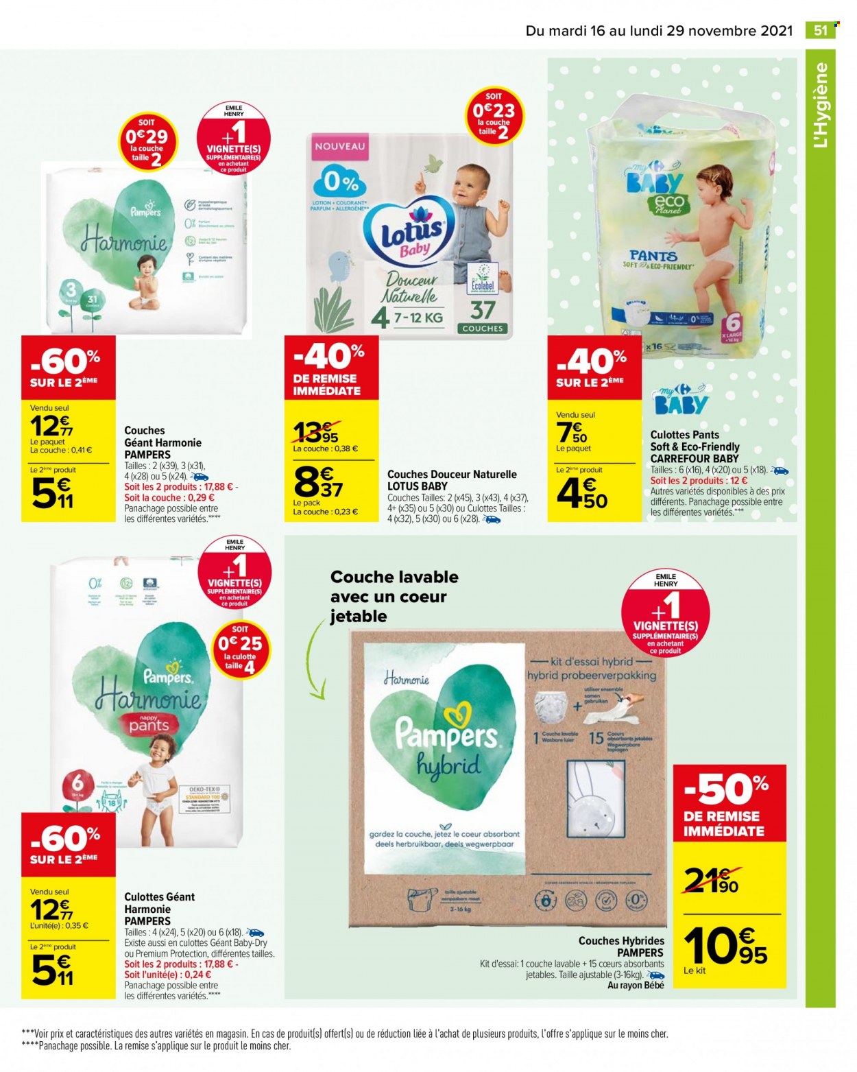 Catalogue Carrefour Hypermarchés - 16/11/2021 - 29/11/2021. Page 51