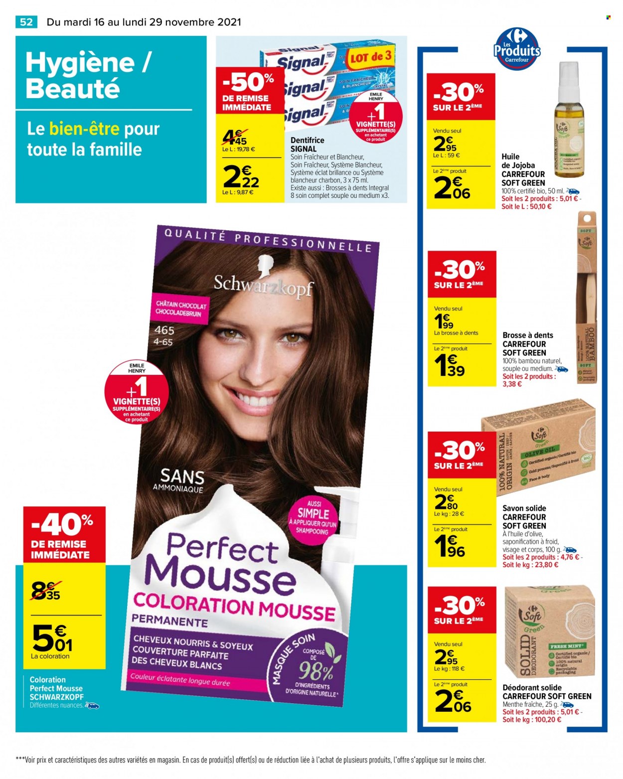 Catalogue Carrefour Hypermarchés - 16/11/2021 - 29/11/2021. Page 52