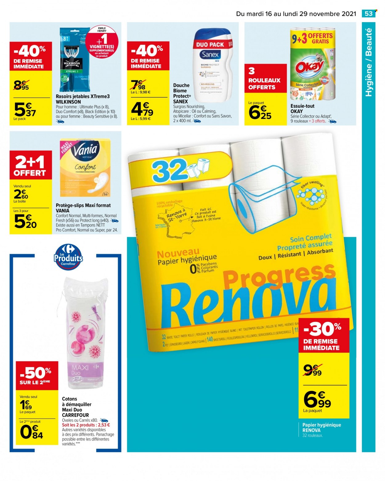 Catalogue Carrefour Hypermarchés - 16/11/2021 - 29/11/2021. Page 53