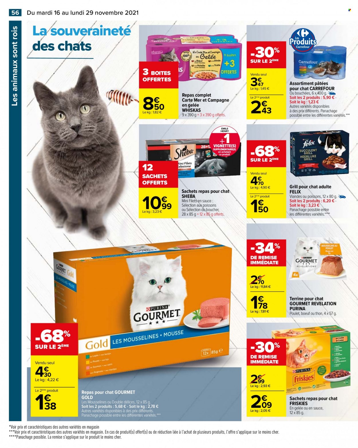 Catalogue Carrefour Hypermarchés - 16/11/2021 - 29/11/2021. Page 56