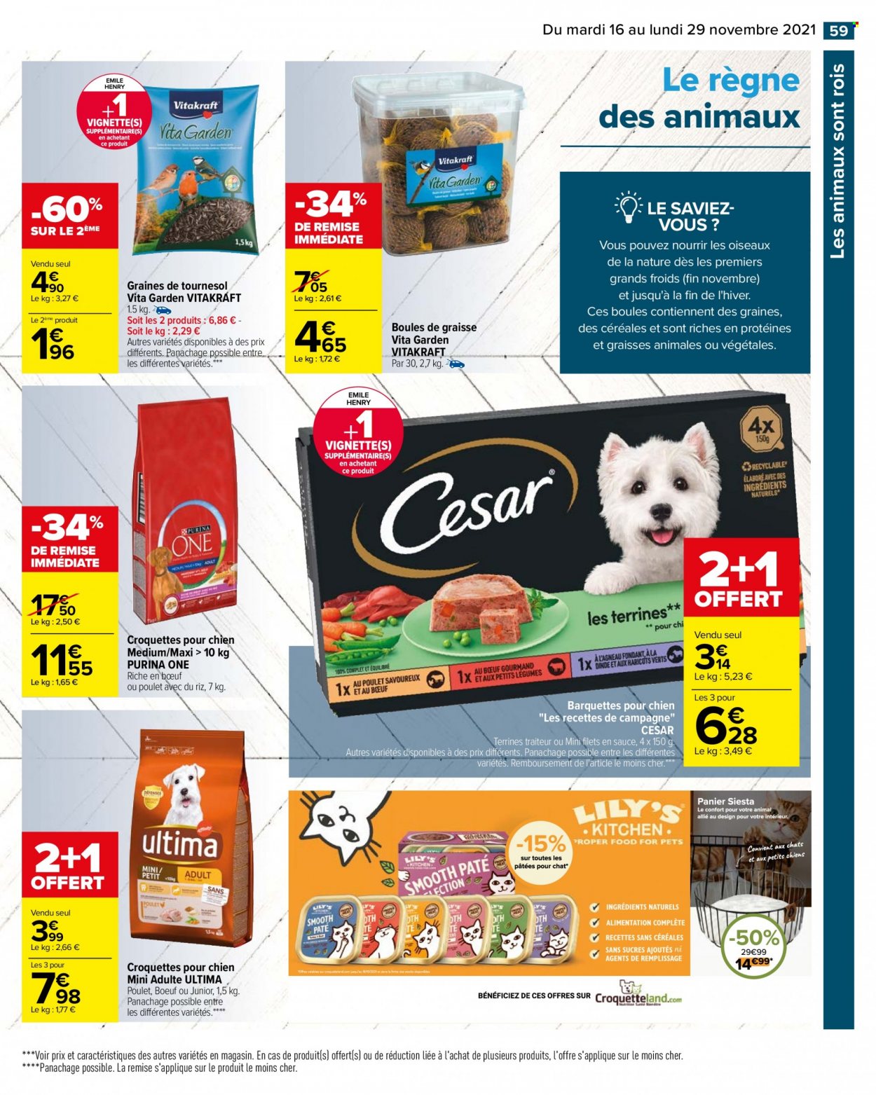 Catalogue Carrefour Hypermarchés - 16/11/2021 - 29/11/2021. Page 59