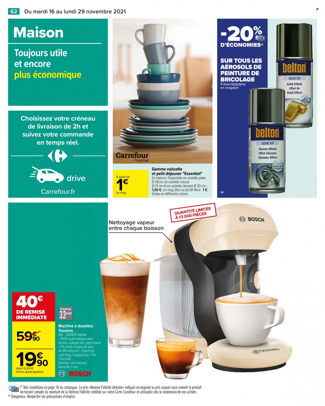 Catalogue Carrefour Hypermarchés - 16/11/2021 - 29/11/2021. Page 62